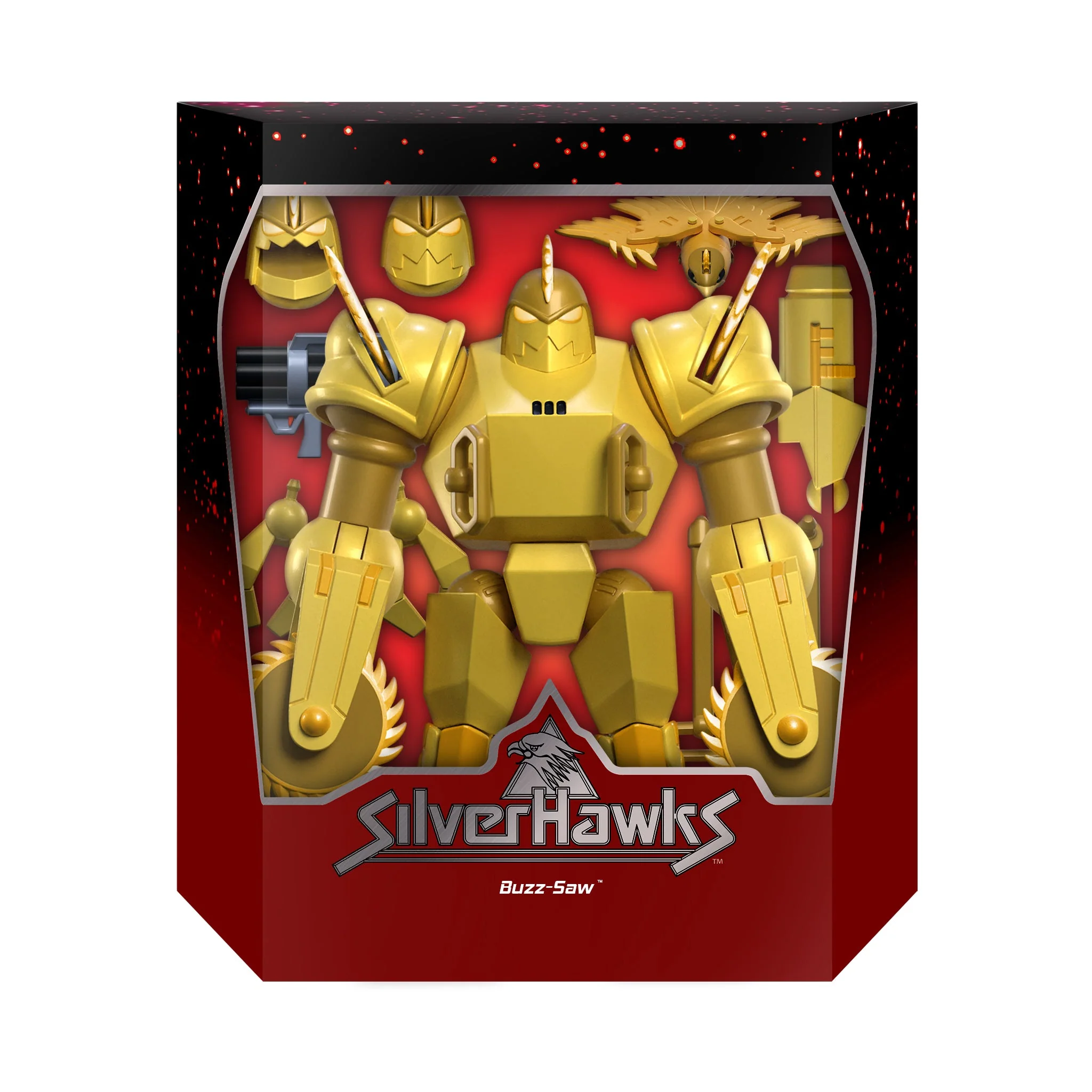 SilverHawks ULTIMATES! Buzz-Saw MISB Wave 2 Super 7 MISB - Image 2