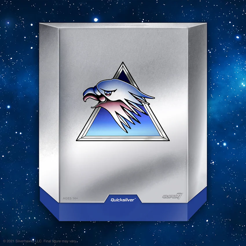 SilverHawks ULTIMATES! Quicksilver Super 7 Figure MISB - Image 3