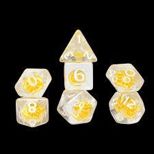 SIRIUS DICE: Fruit Slice Dice Set- LEMON
