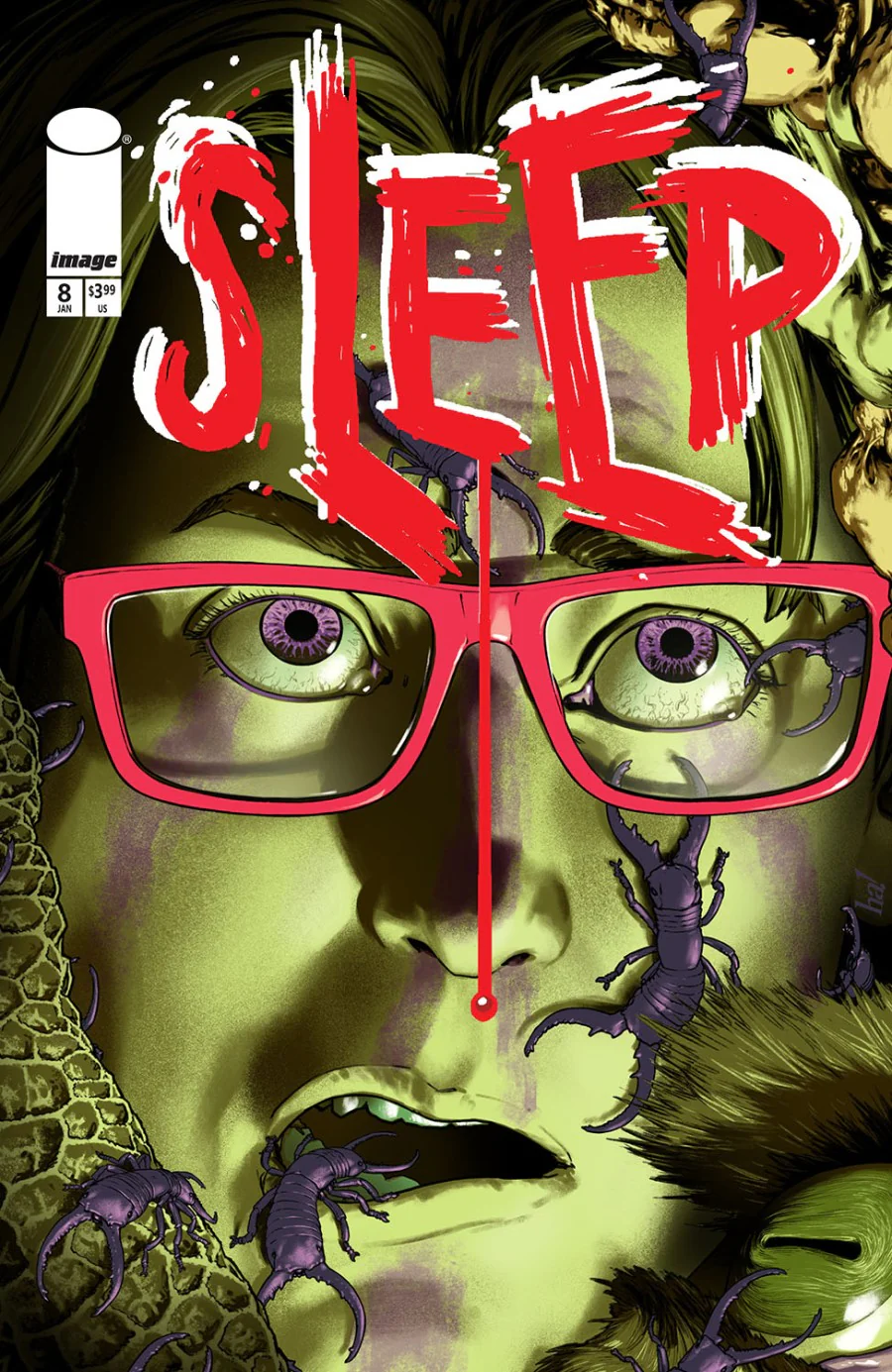 SLEEP #8 (OF 8) CVR B GENE HA VAR (MR)