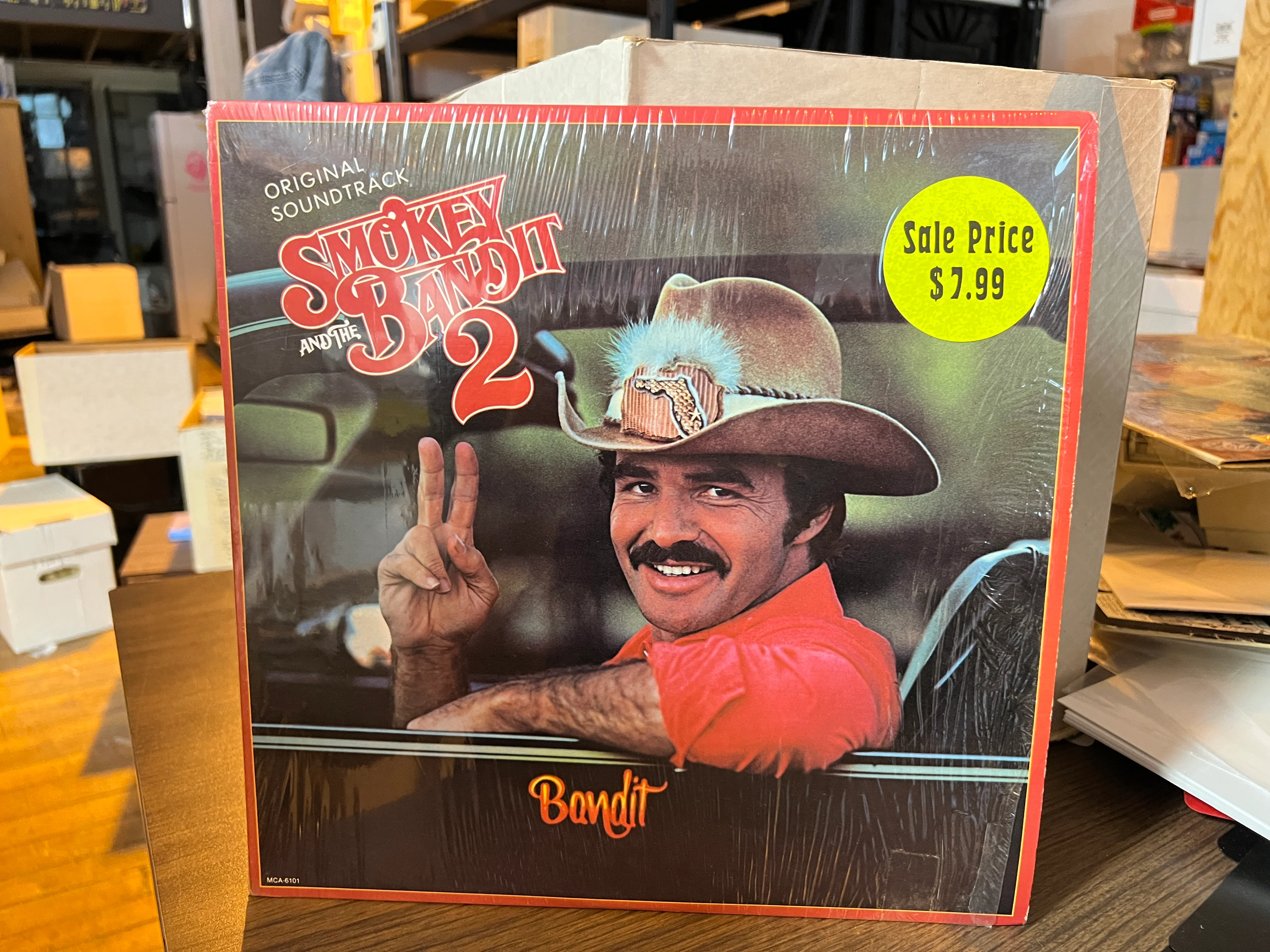 Smokey and the Bandit 2 : Original Soundtrack OST LP : EX/EX