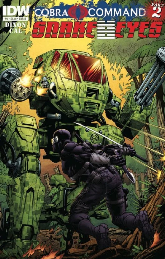 Snake Eyes #9 (2011 IDW) Cover B