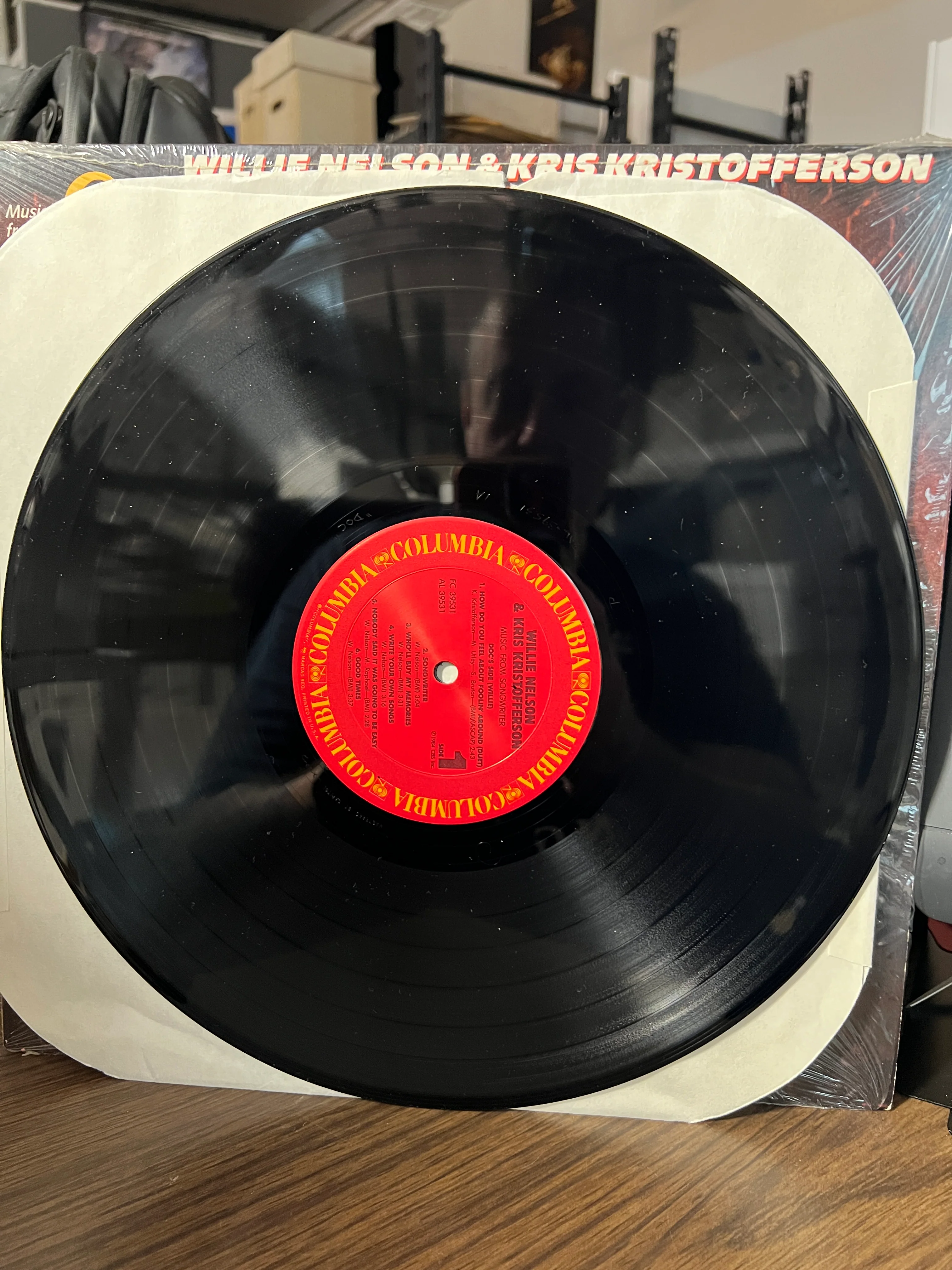 Songwriter Willie Nelson & Kris Kristofferson : Movie Soundtrack LP OST NM/NM - Image 4