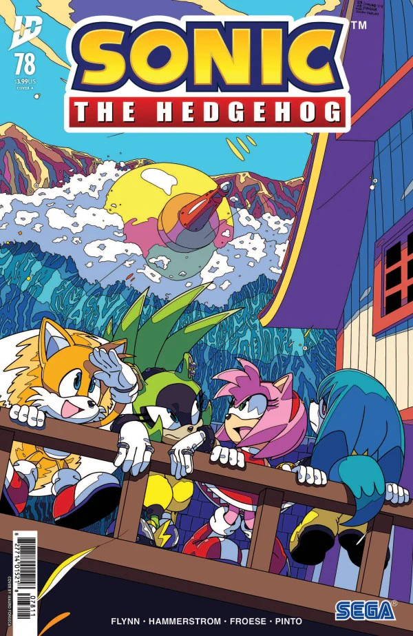 Sonic the Hedgehog #78 Cover A (Fonseca)