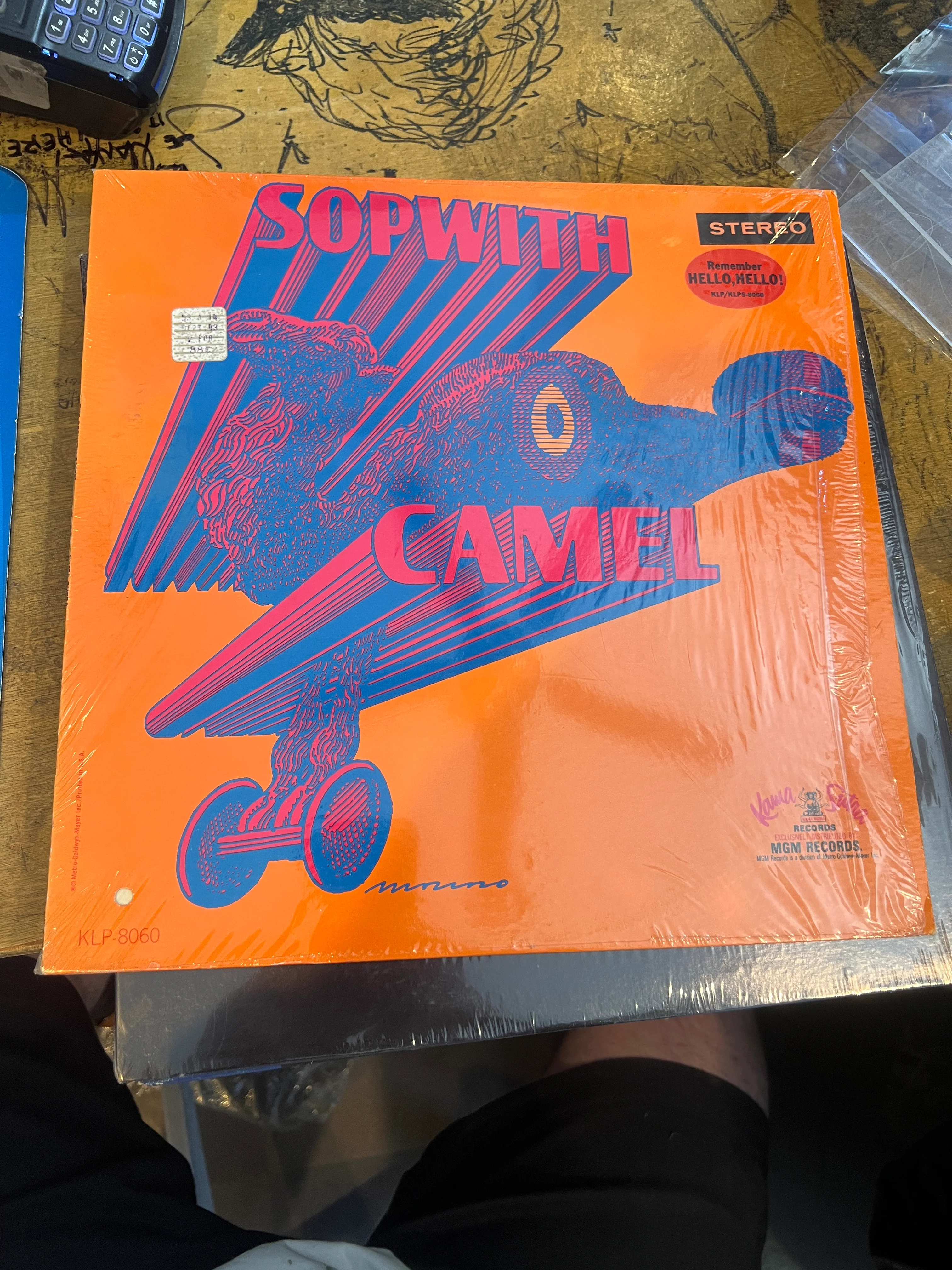 Sopwith Camel : Self Titled Garage / Psych 1967 Karma Sutra Records KLP-8060 (Cutout punch)