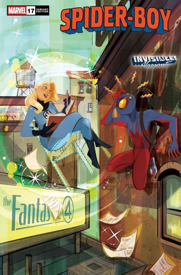 SPIDER-BOY #17 NICOLETTA BALDARI INVISIBLE! VARIANT