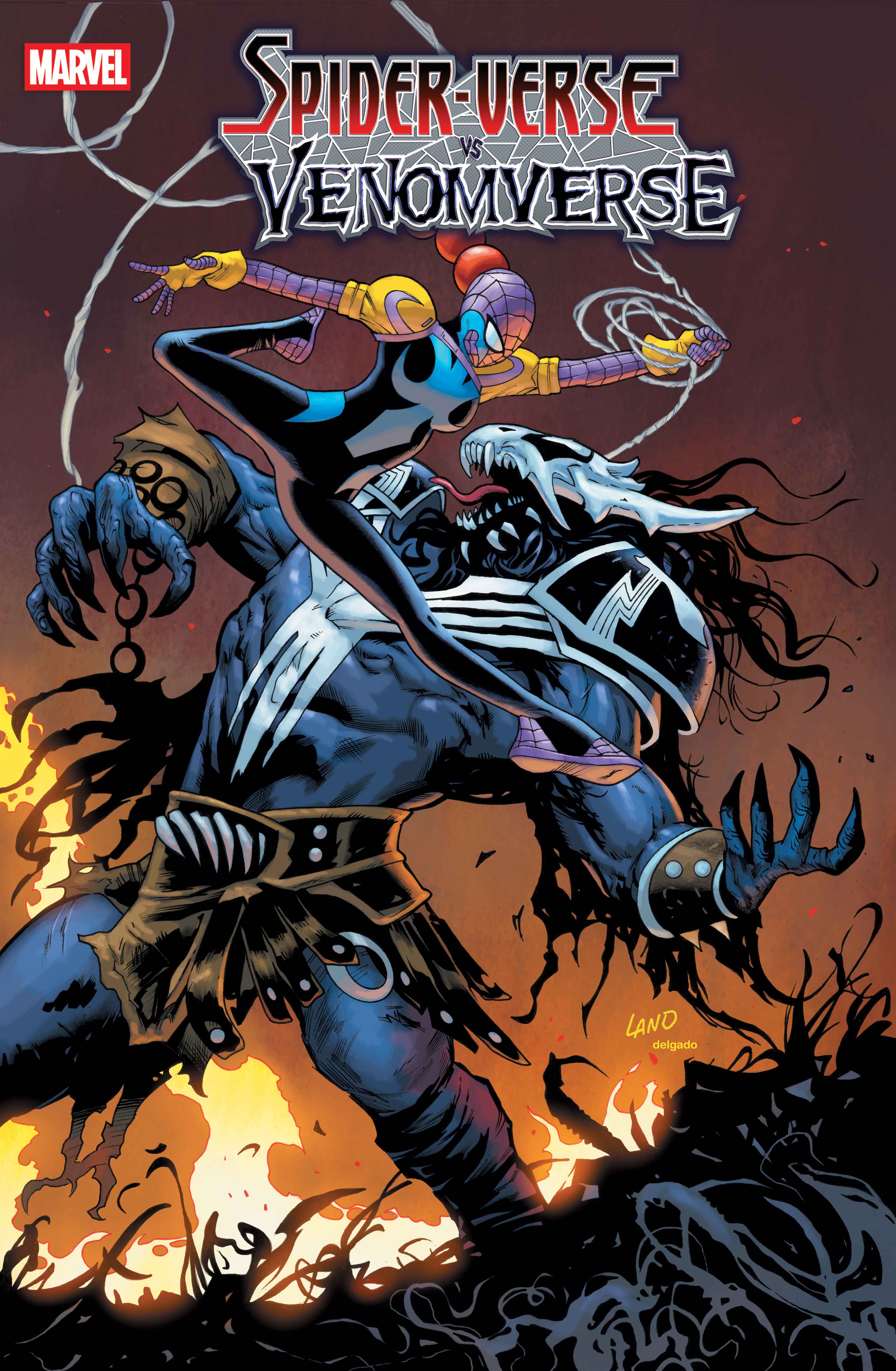SPIDER-VERSE VS. VENOMVERSE #1 GREG LAND VARIANT