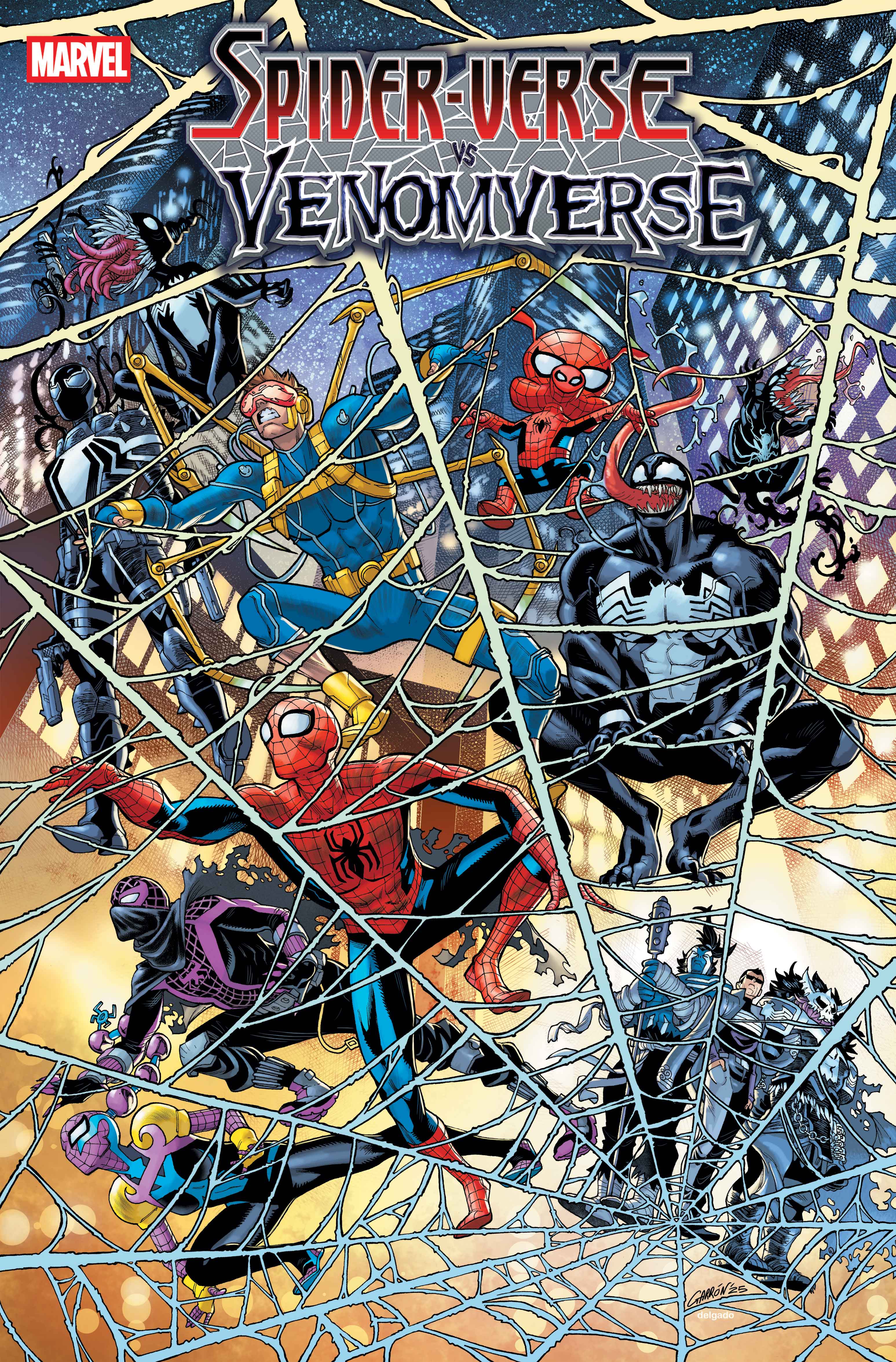 SPIDER-VERSE VS. VENOMVERSE #1 JAVIER GARRON ***FOIL VARIANT