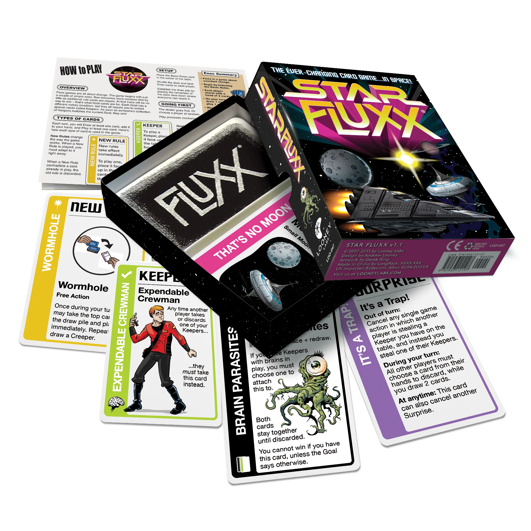 Star Fluxx Card Game - Image 2