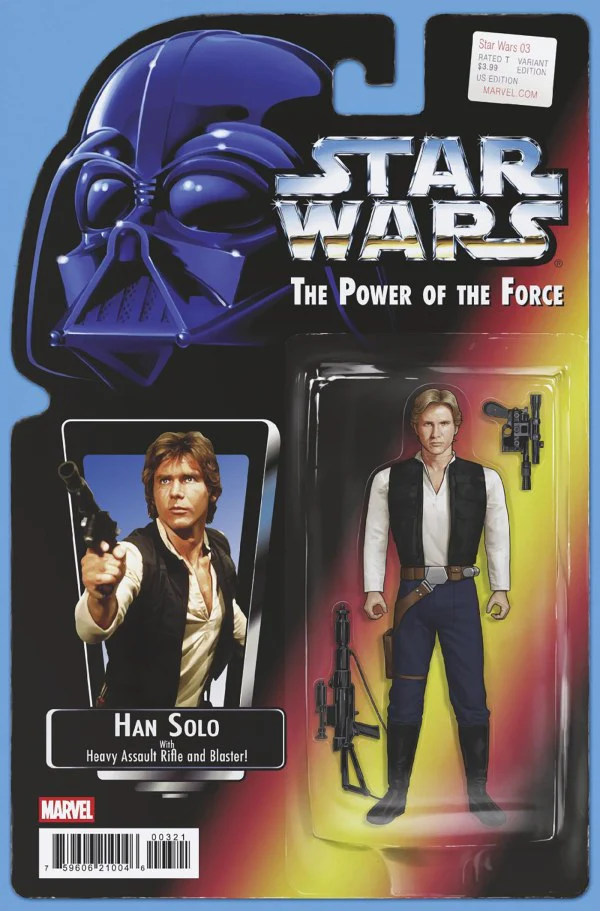 STAR WARS #3 (2025) JOHN TYLER CHRISTOPHER ACTION FIGURE VARIANT ***THIS IS A COMIC BOOK***