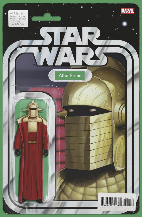 STAR WARS: JEDI KNIGHTS #1 JOHN TYLER CHRISTOPHER ACTION FIGURE VARIANT *NOT A TOY! THIS IS A COMIC BOOK!!!*