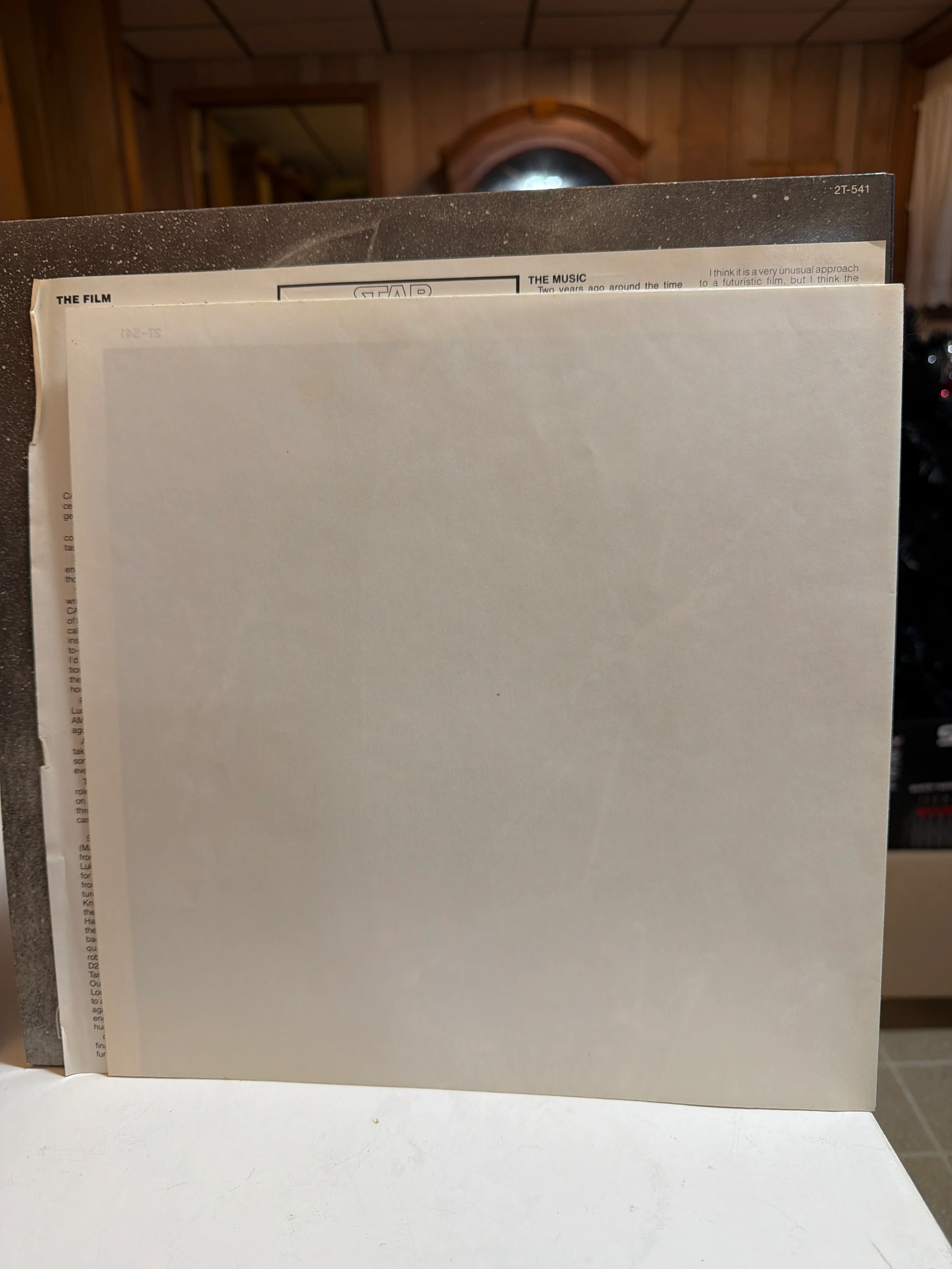 Star Wars Soundtrack : Original Pressing W/ Mint Poster & Insert - Image 4