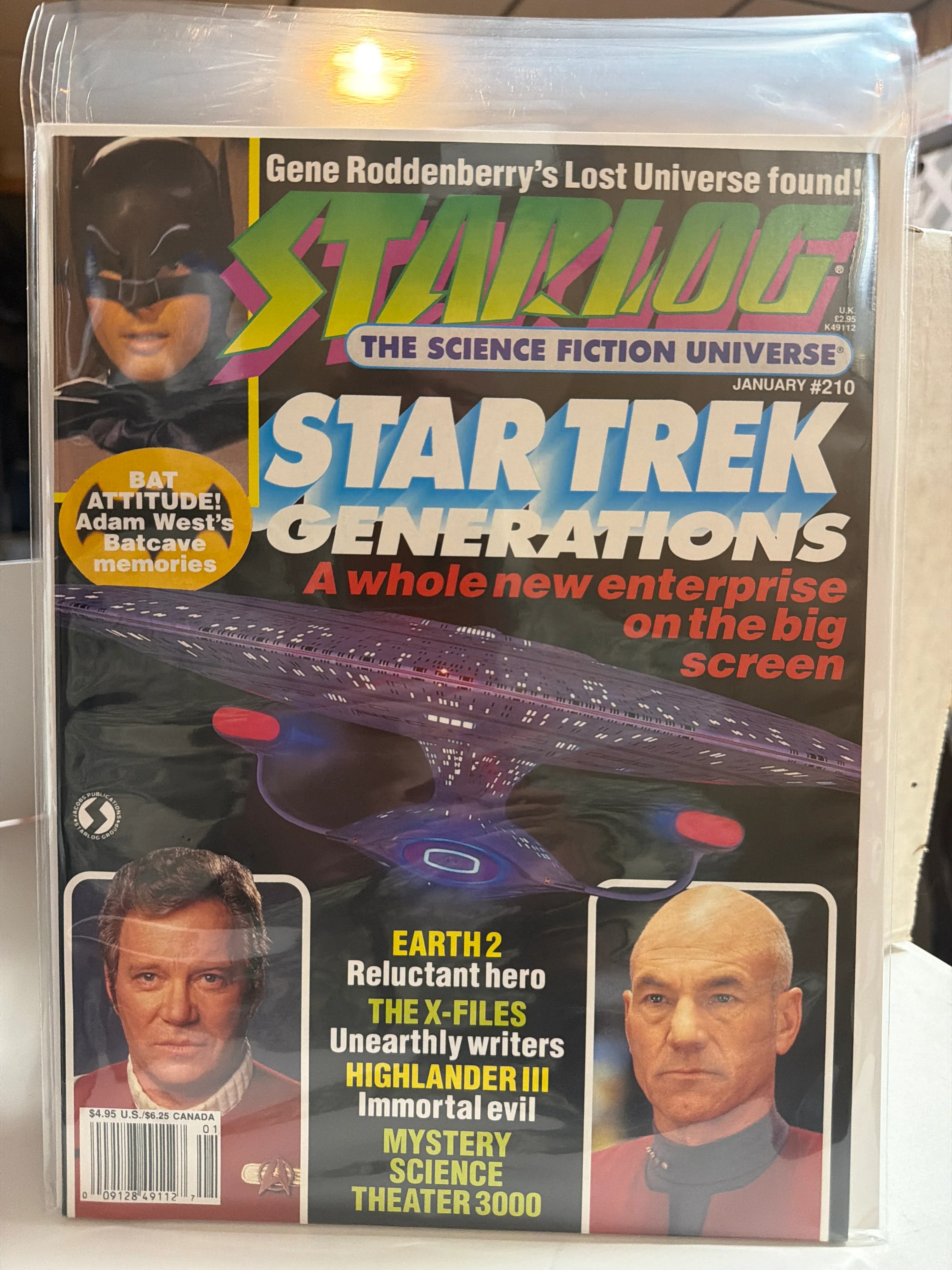 Starlog #210 Star Trek Generations