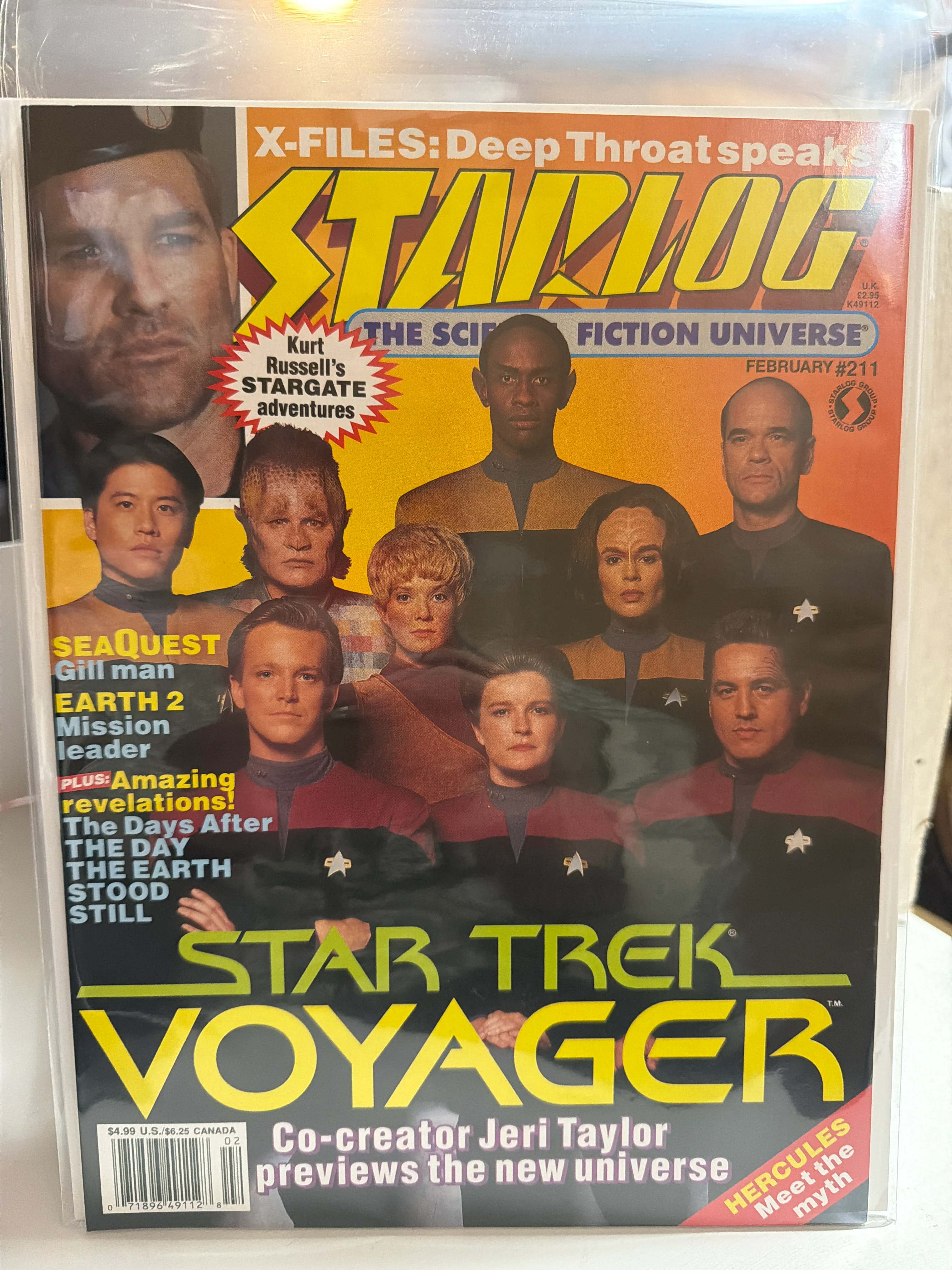 Starlog #211 Star Trek Voyager