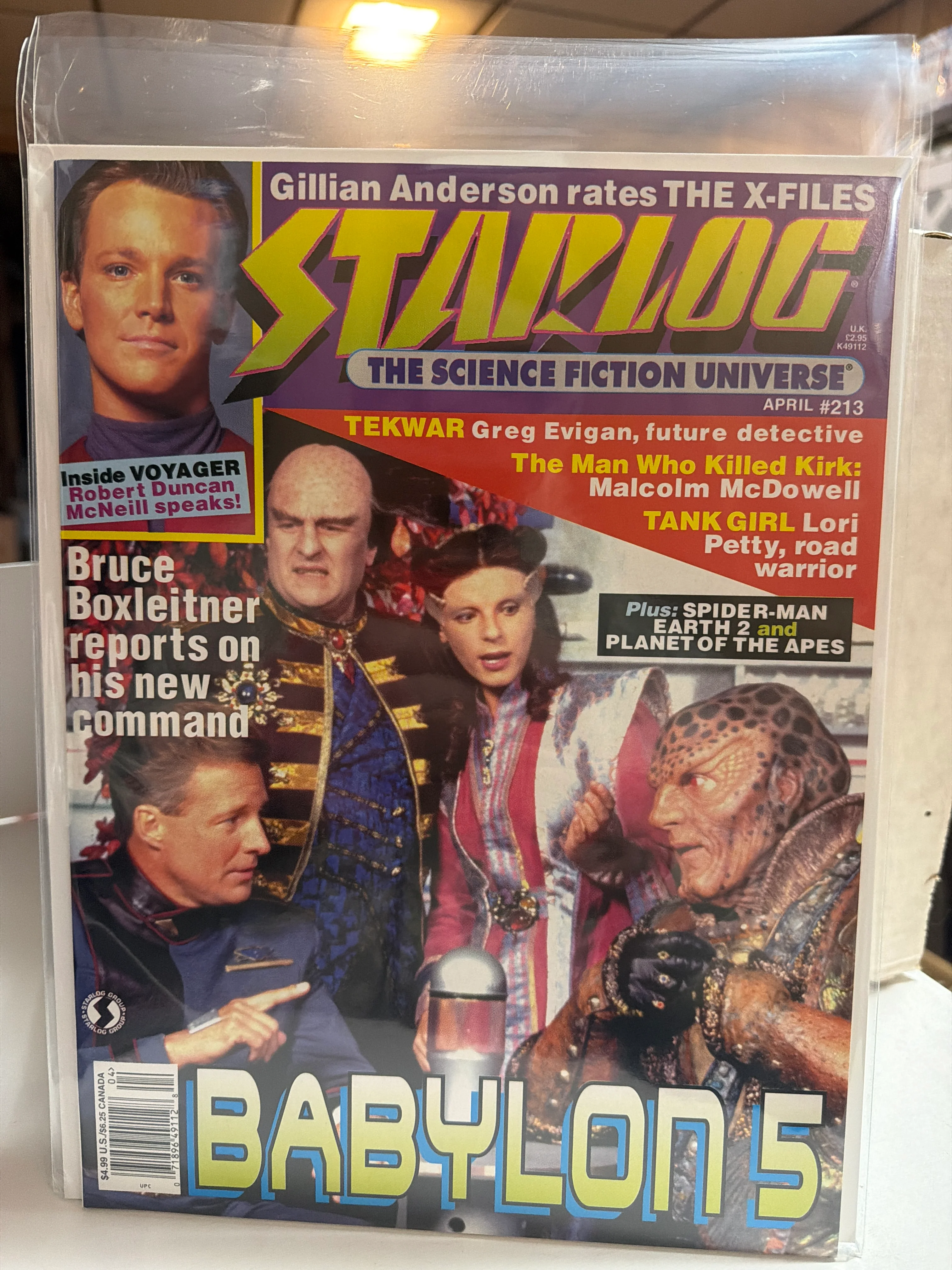 Starlog #213 Babylon 5
