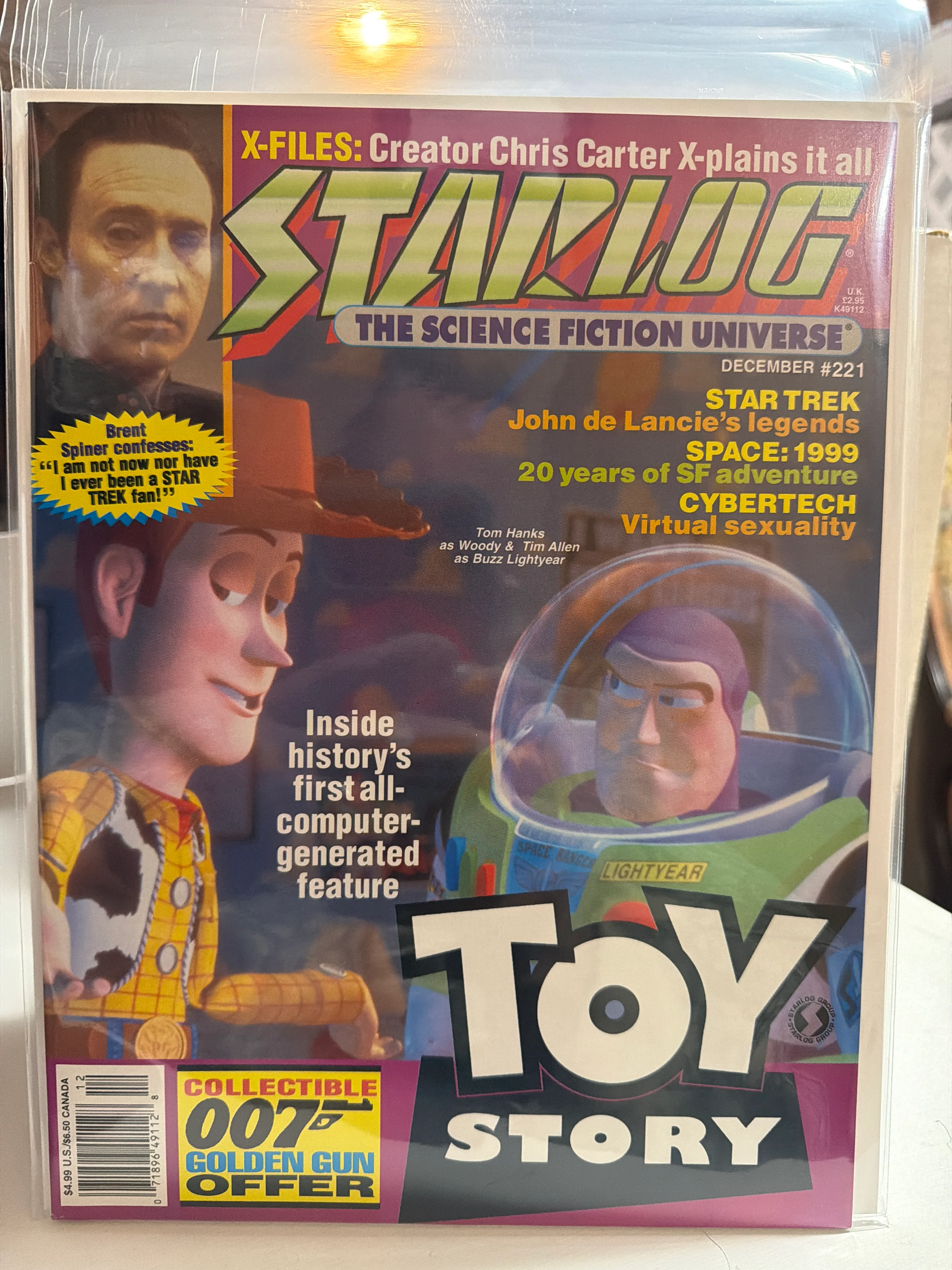 Starlog #221 TOY STORY!