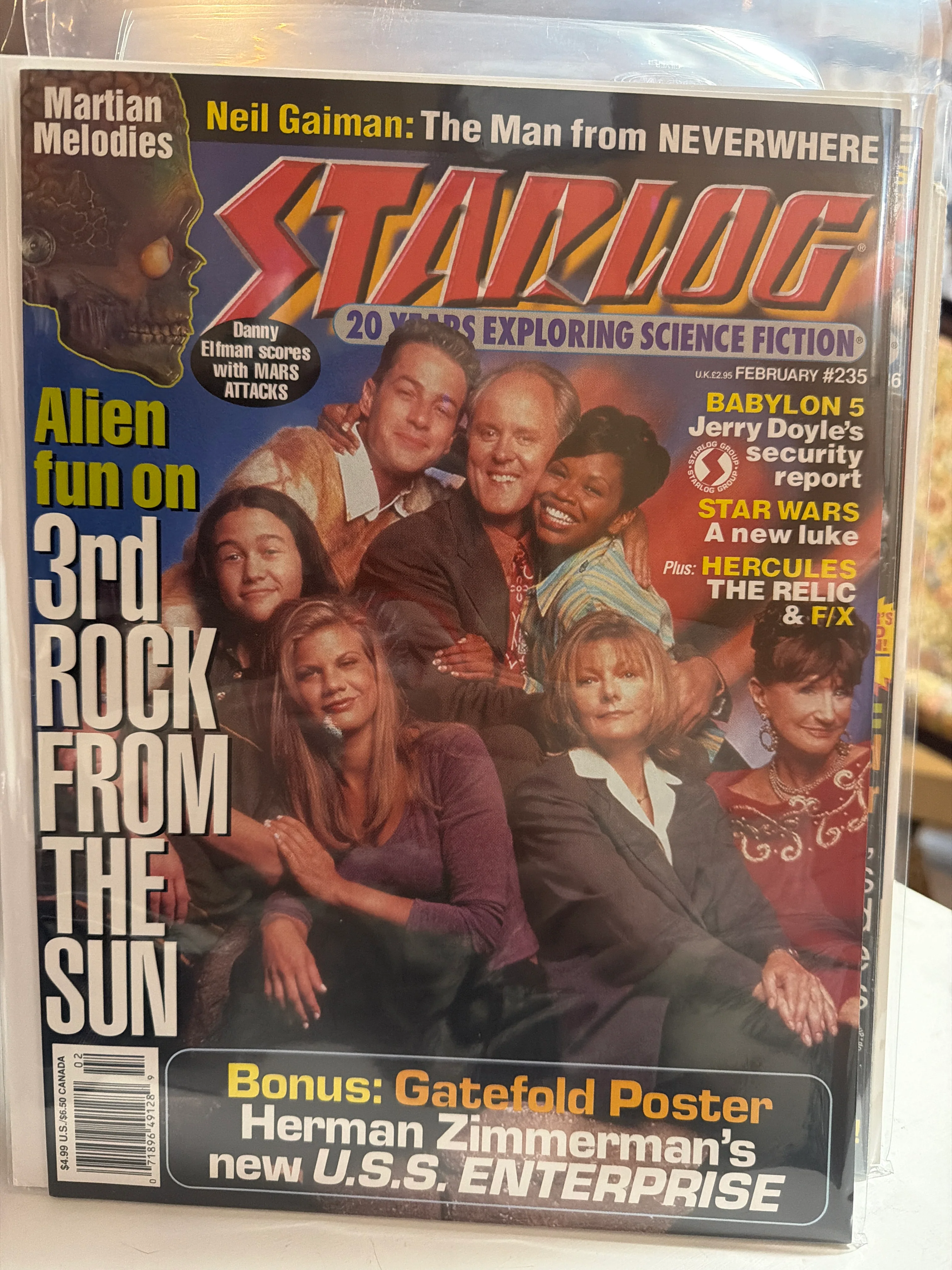 Starlog #235 3rd Rock from the Sun