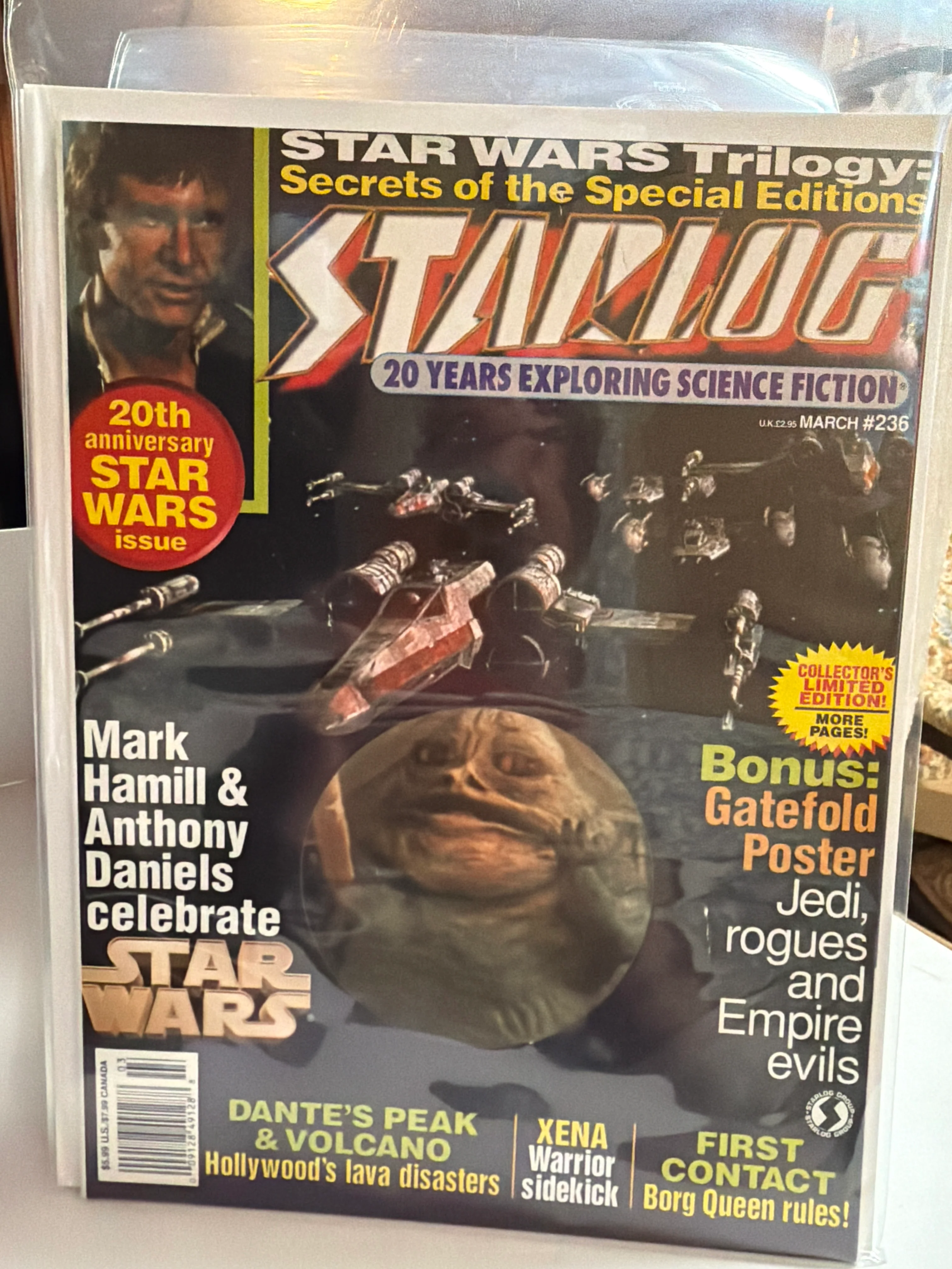 Starlog #236 Die-Cut Star Wars Cover