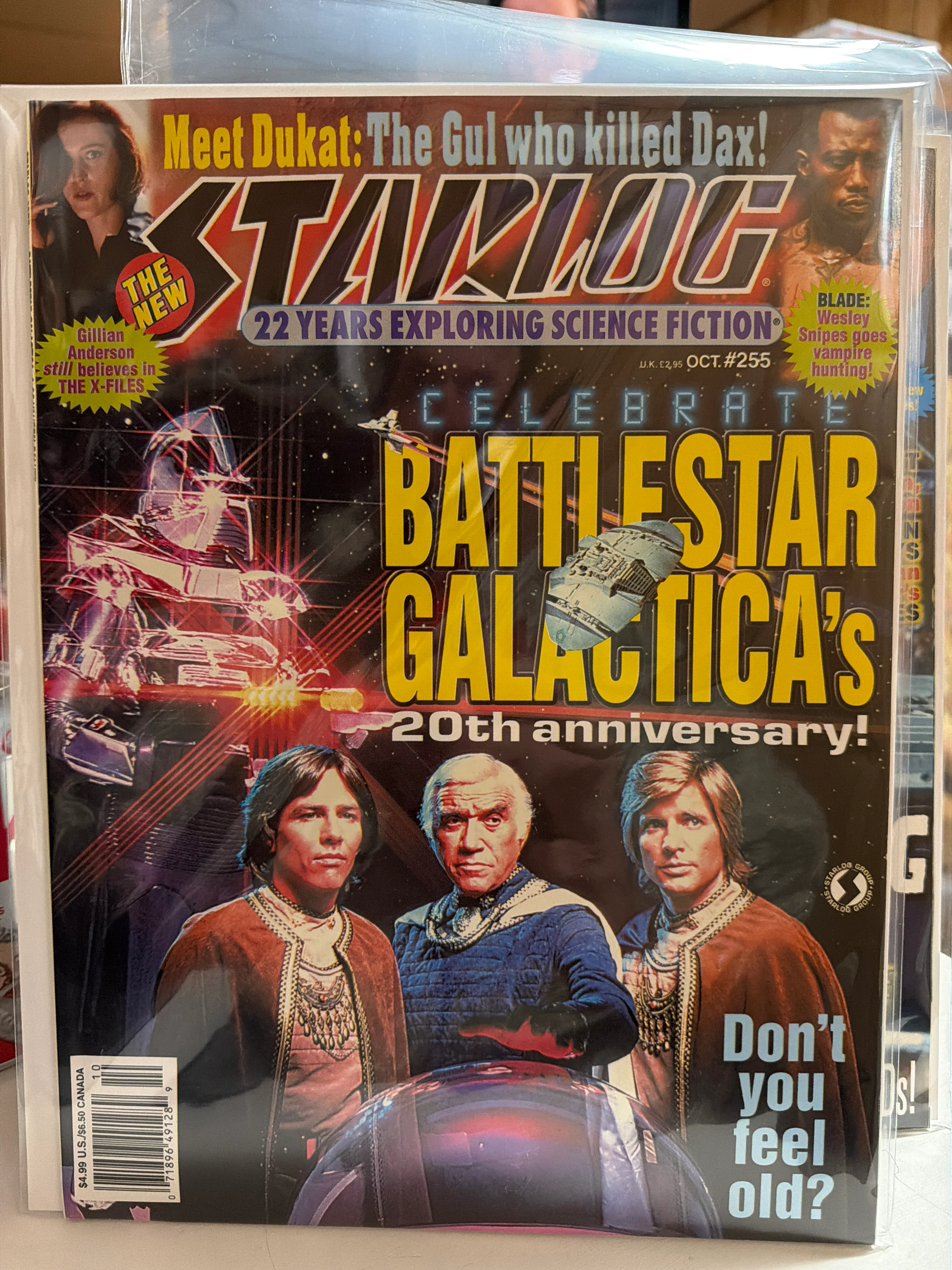 Starlog #255 Battlestar Galactica 20th Anniversary