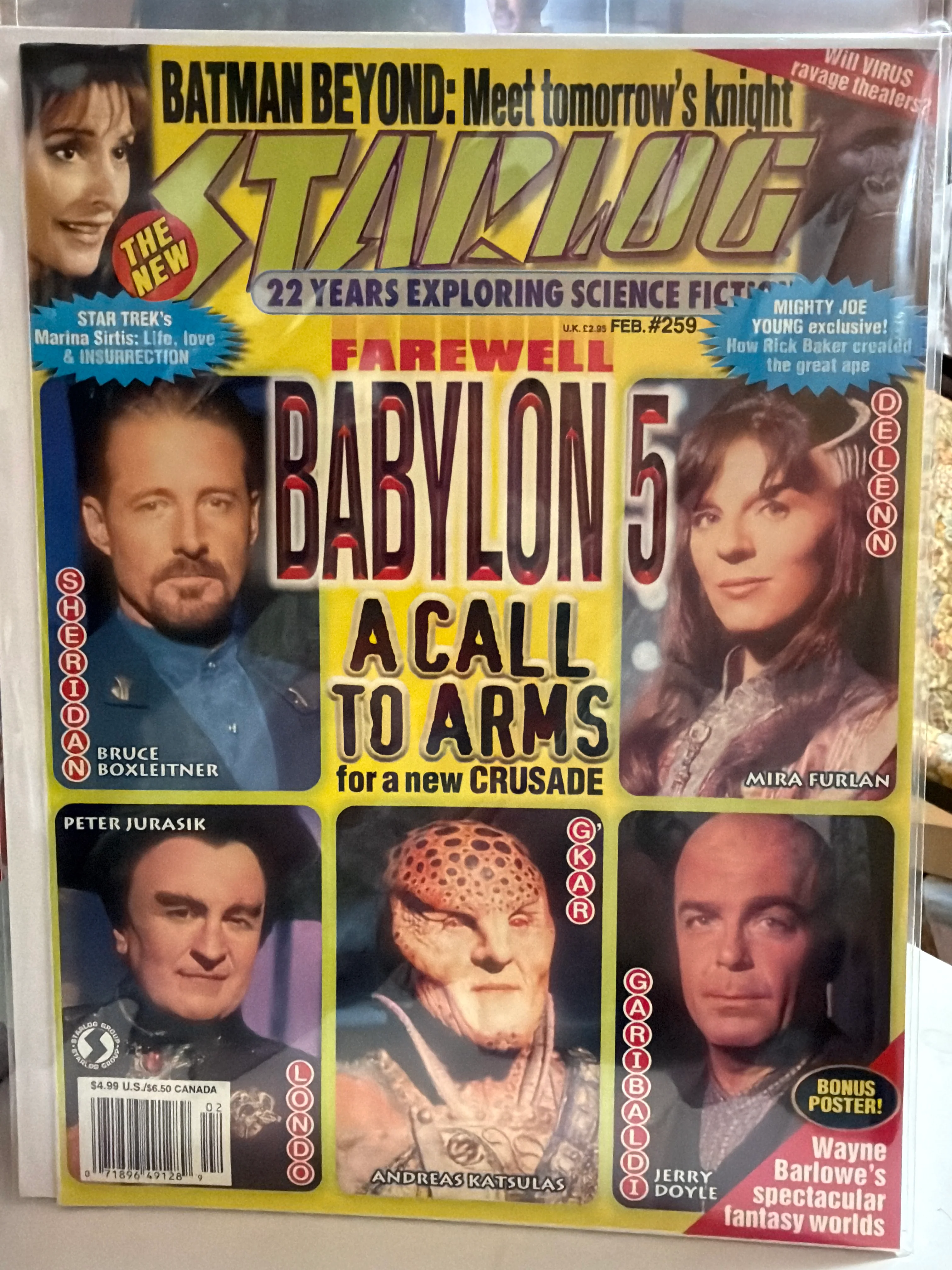 Starlog #259 Babylon 5
