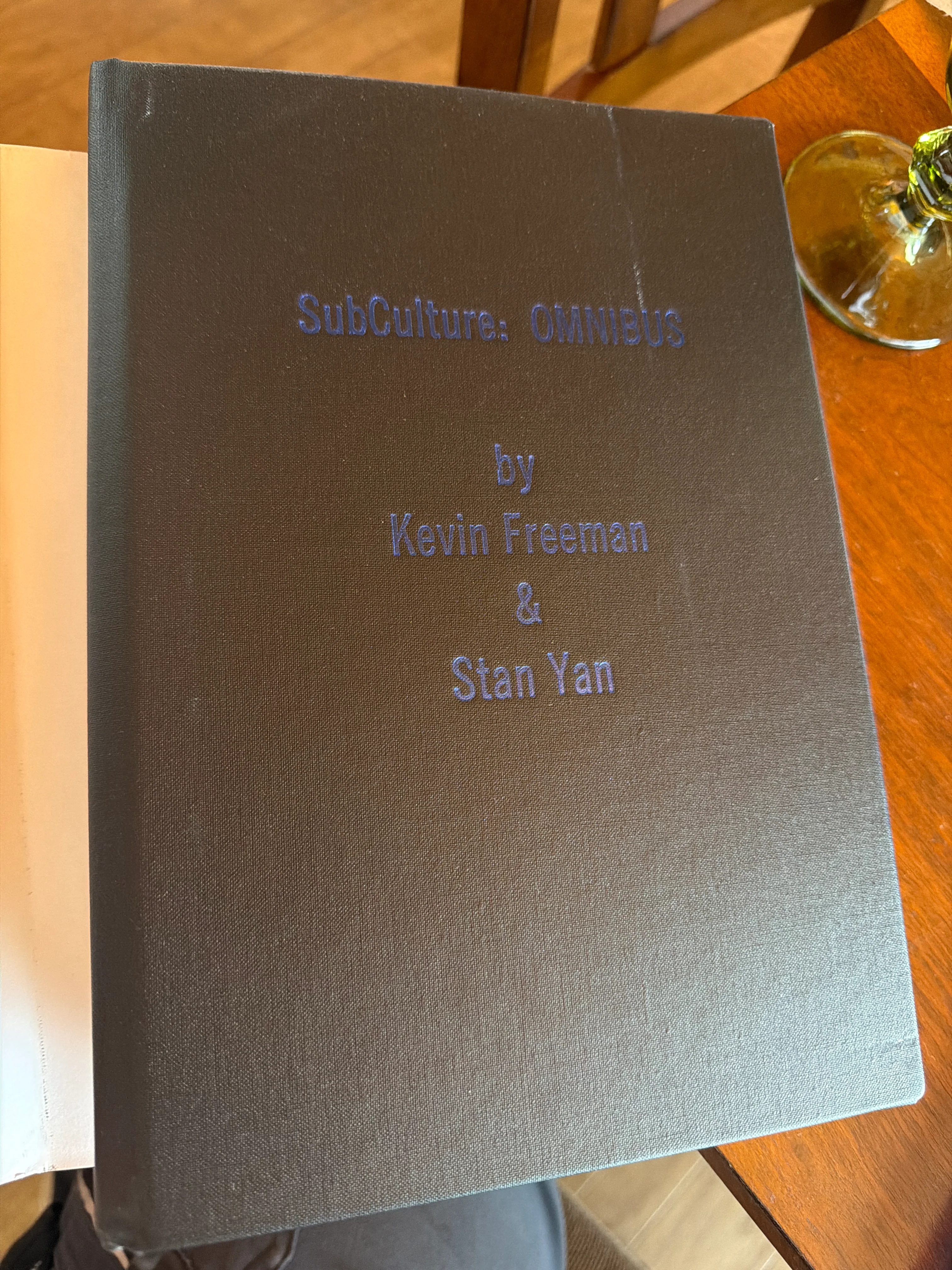 SubCulture Omnibus : Signed By Stan Yan & Kevin Freeman 12/50 Ltd Edition - Image 4
