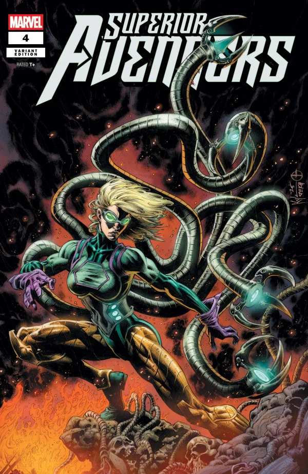 SUPERIOR AVENGERS #4 KYLE HOTZ VARIANT [DOOM]