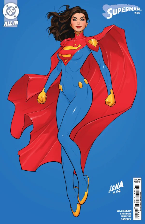 SUPERMAN #24 (2025) CVR B DAVID NAKAYAMA CARD STOCK VAR