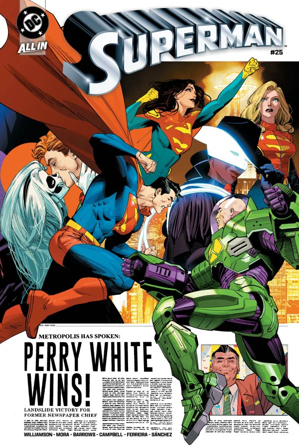 SUPERMAN #25 (2025) CVR H DAN MORA ***FOIL VAR