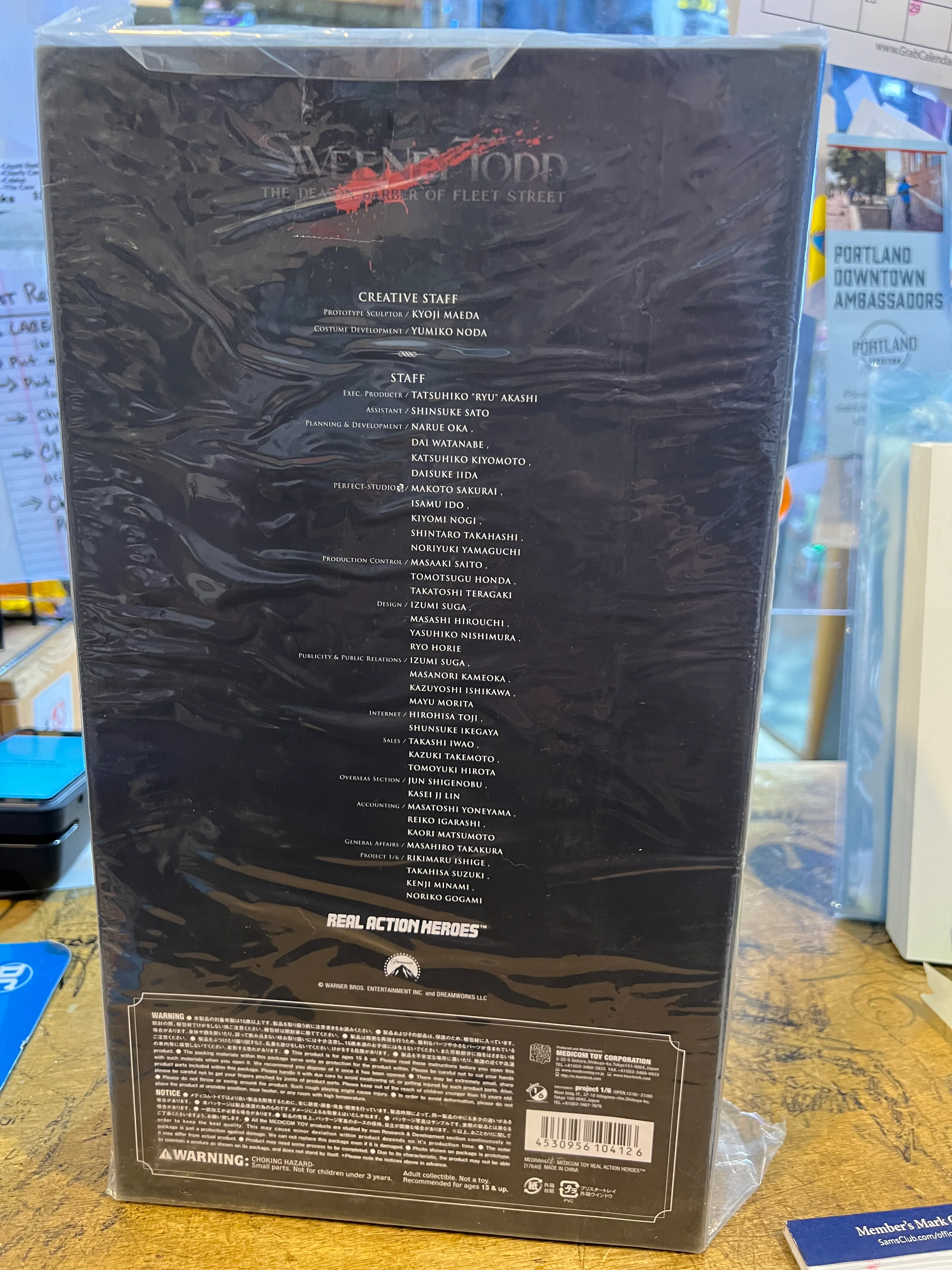 Sweeney Todd : The Demon Barber of Fleet Street - RAH 1/6th Scale Figure MISB In Plastic - Image 2
