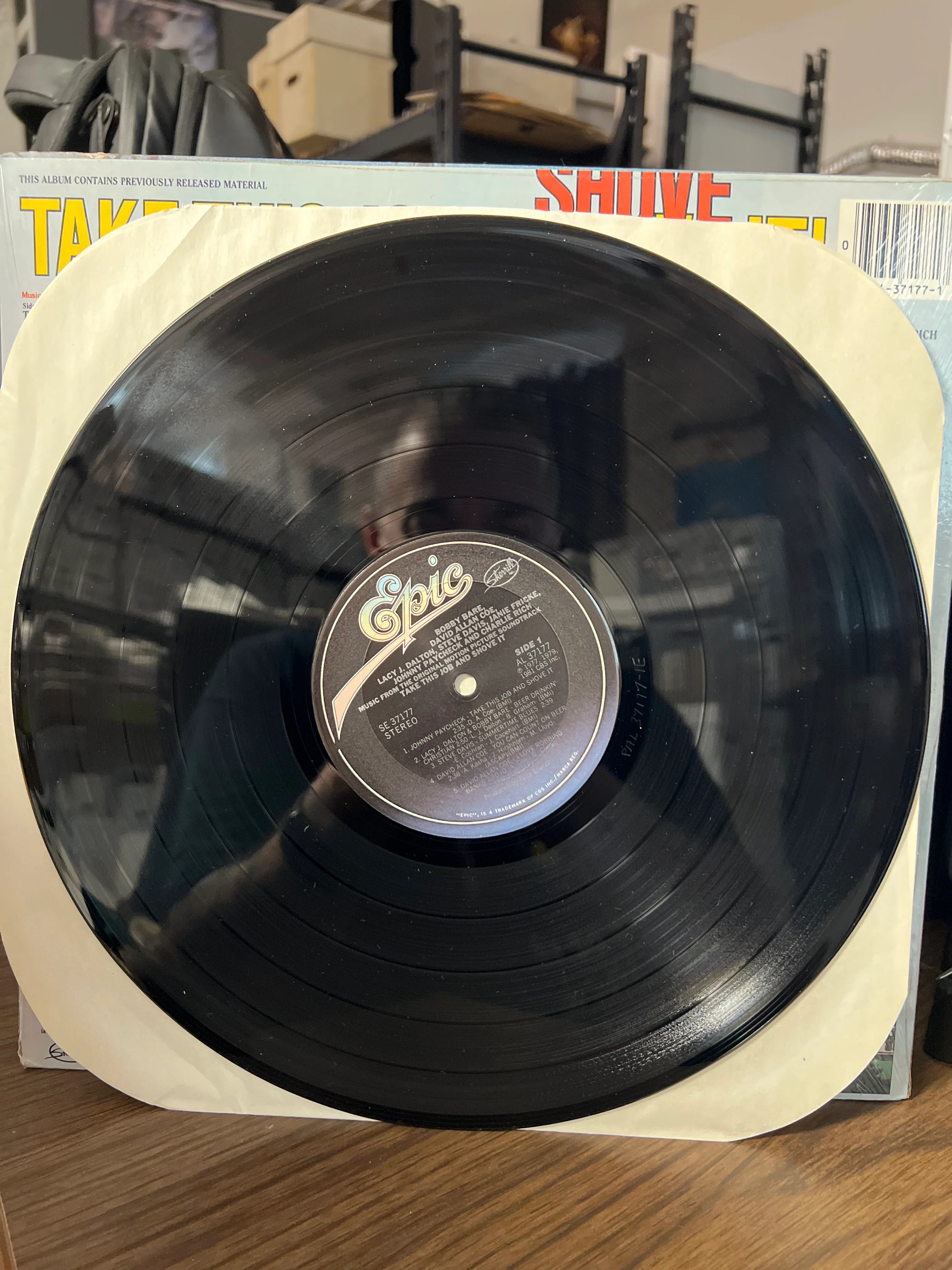 Take This Job & Shove it : Movie Soundtrack LP OST EX/EX - Image 3