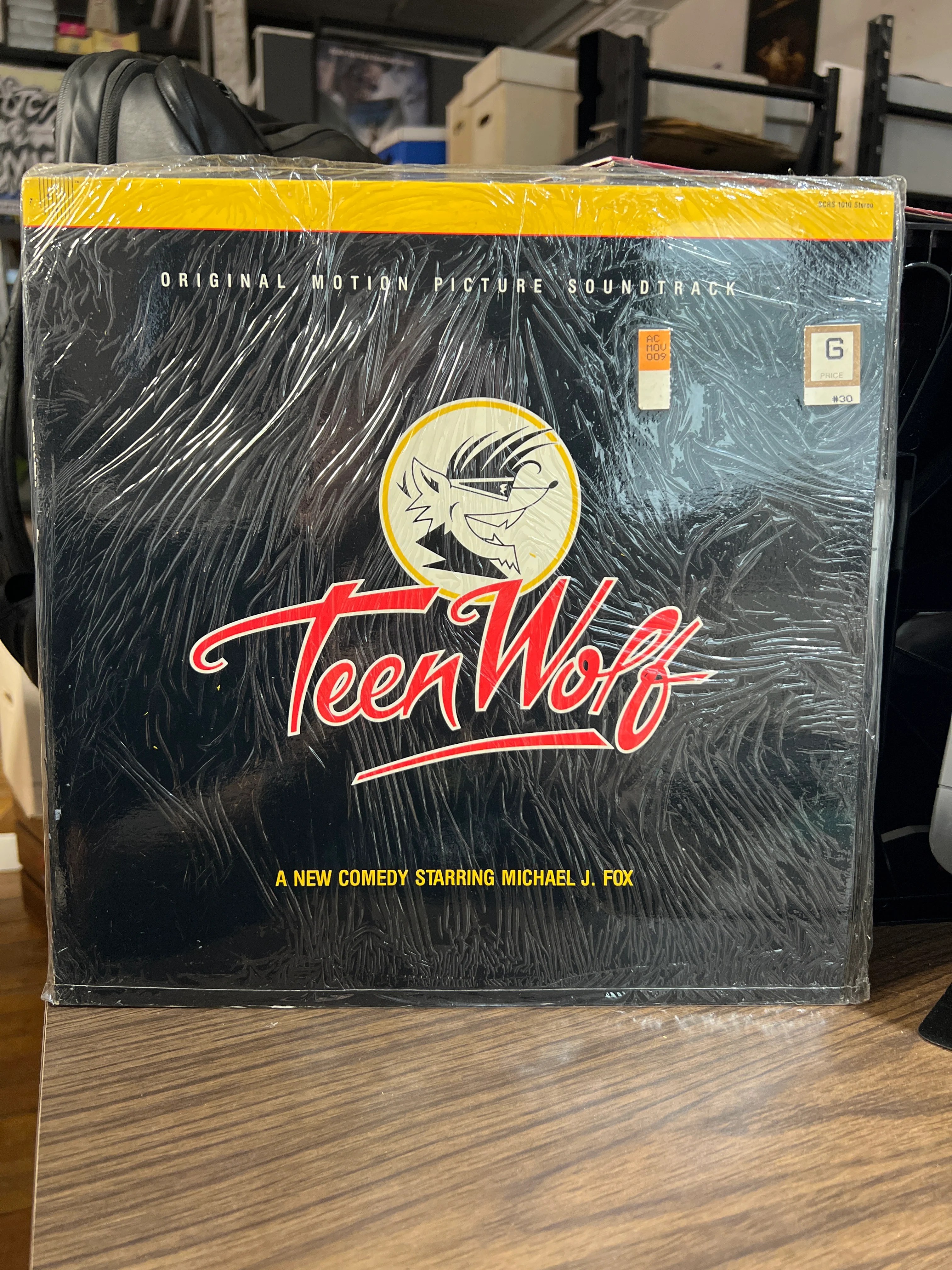 Teen Wolf : Soundtrack OST LP SEALED (SCRS 1010 Stereo) 1985