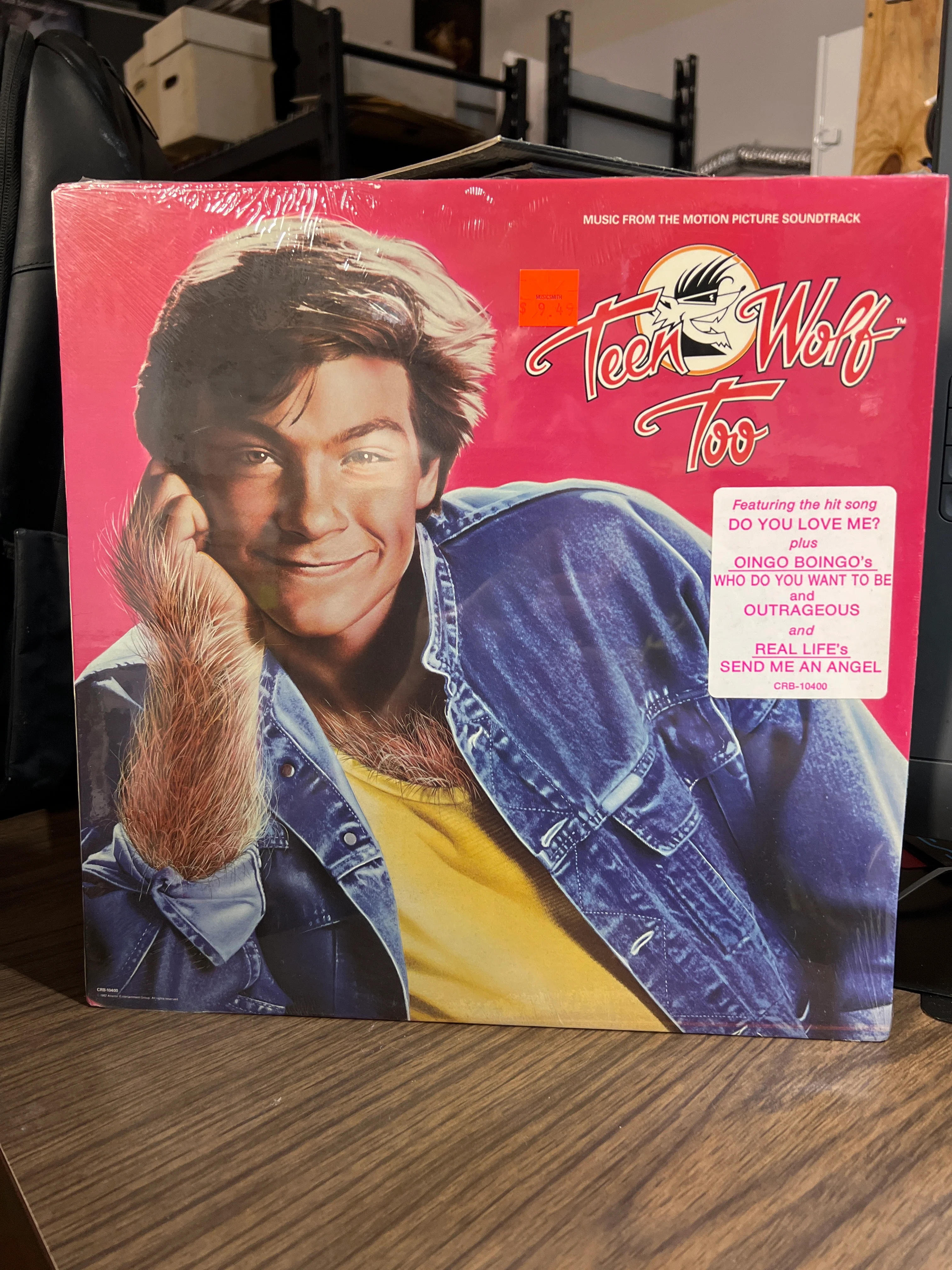Teen Wolf TOO : Soundtrack OST LP SEALED (CRB-10400)