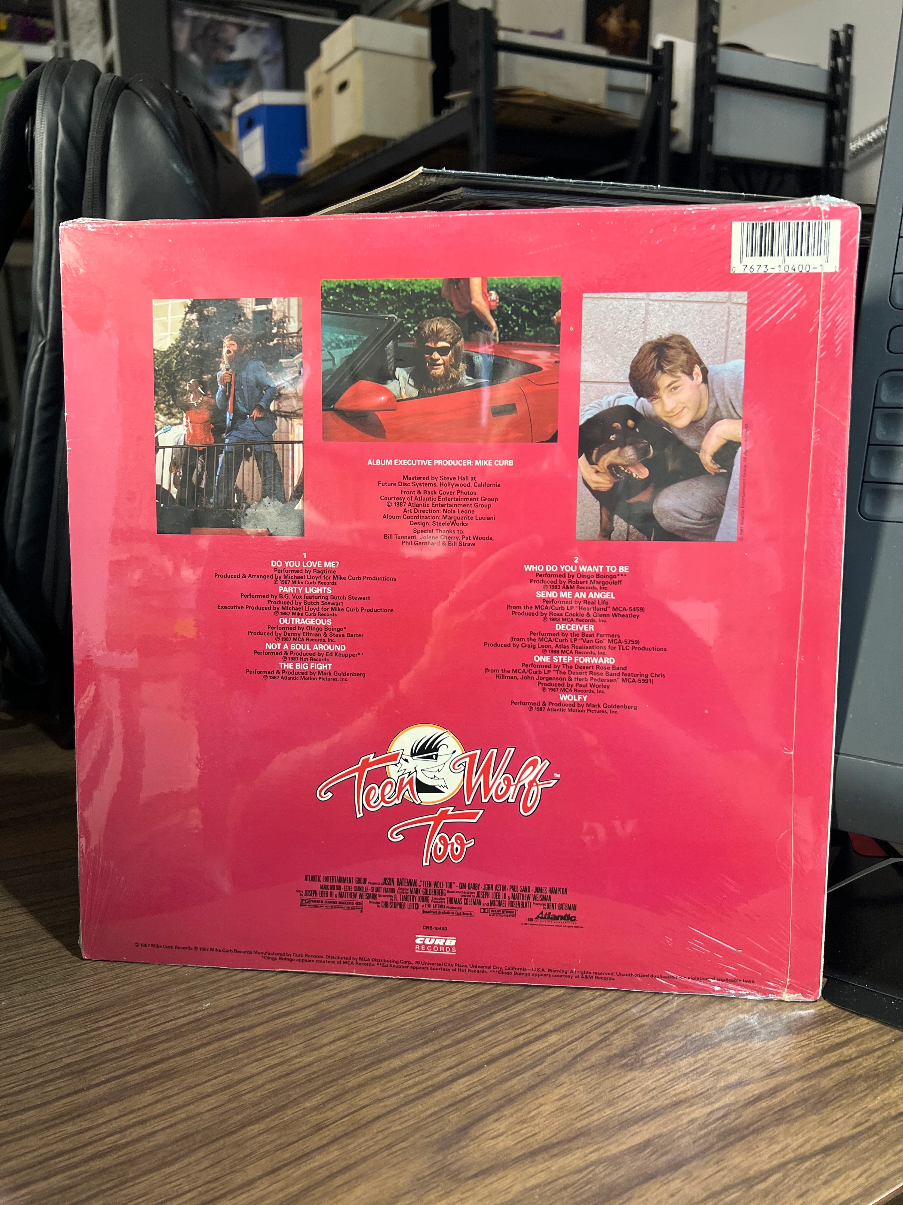 Teen Wolf TOO : Soundtrack OST LP SEALED (CRB-10400) - Image 2