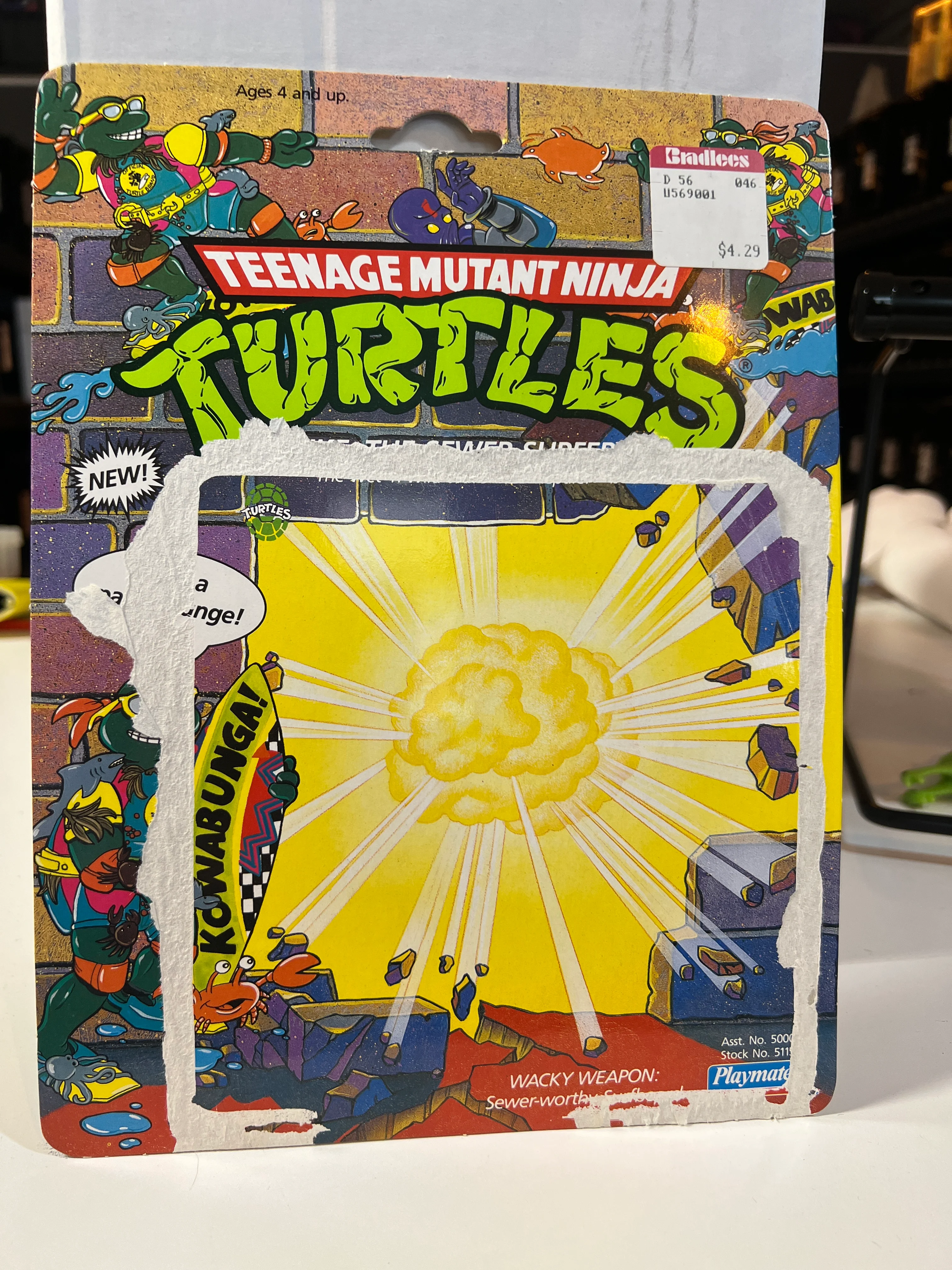 Teenage Mutant Ninja Turtles : Mike the Sewer Surfer File Card / Cardback - Image 2