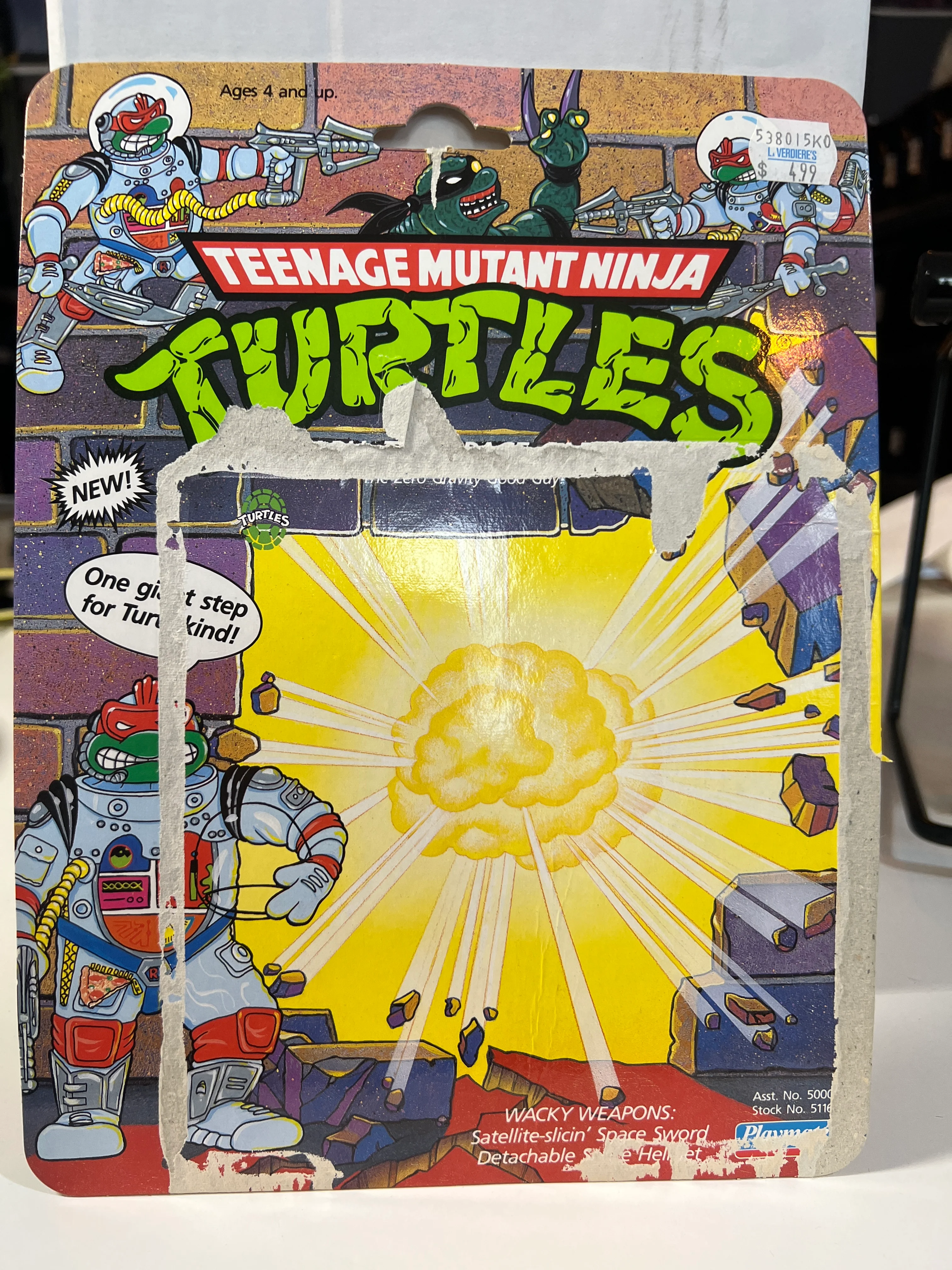 Teenage Mutant Ninja Turtles : Raph The Space Cadet File Card / Cardback - Image 2