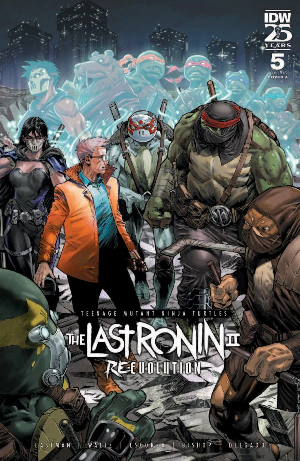 Teenage Mutant Ninja Turtles: The Last Ronin II-Re-Evolution #5 Cover A (Escorzas)
