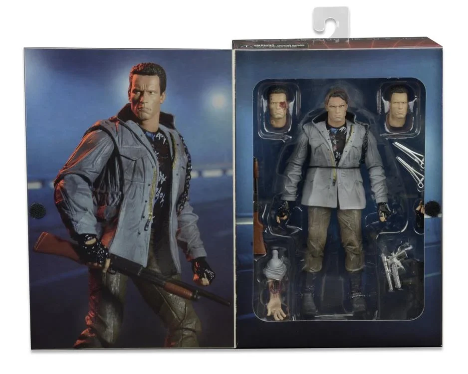 TERMINATOR - ULTIMATE T-800 7" ACTION FIGURE (TECH NOIR) (NECA) - Image 2