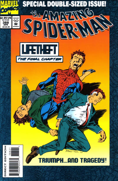 Amazing Spider-Man #388 Mark Bagley Embossed Foil Variant