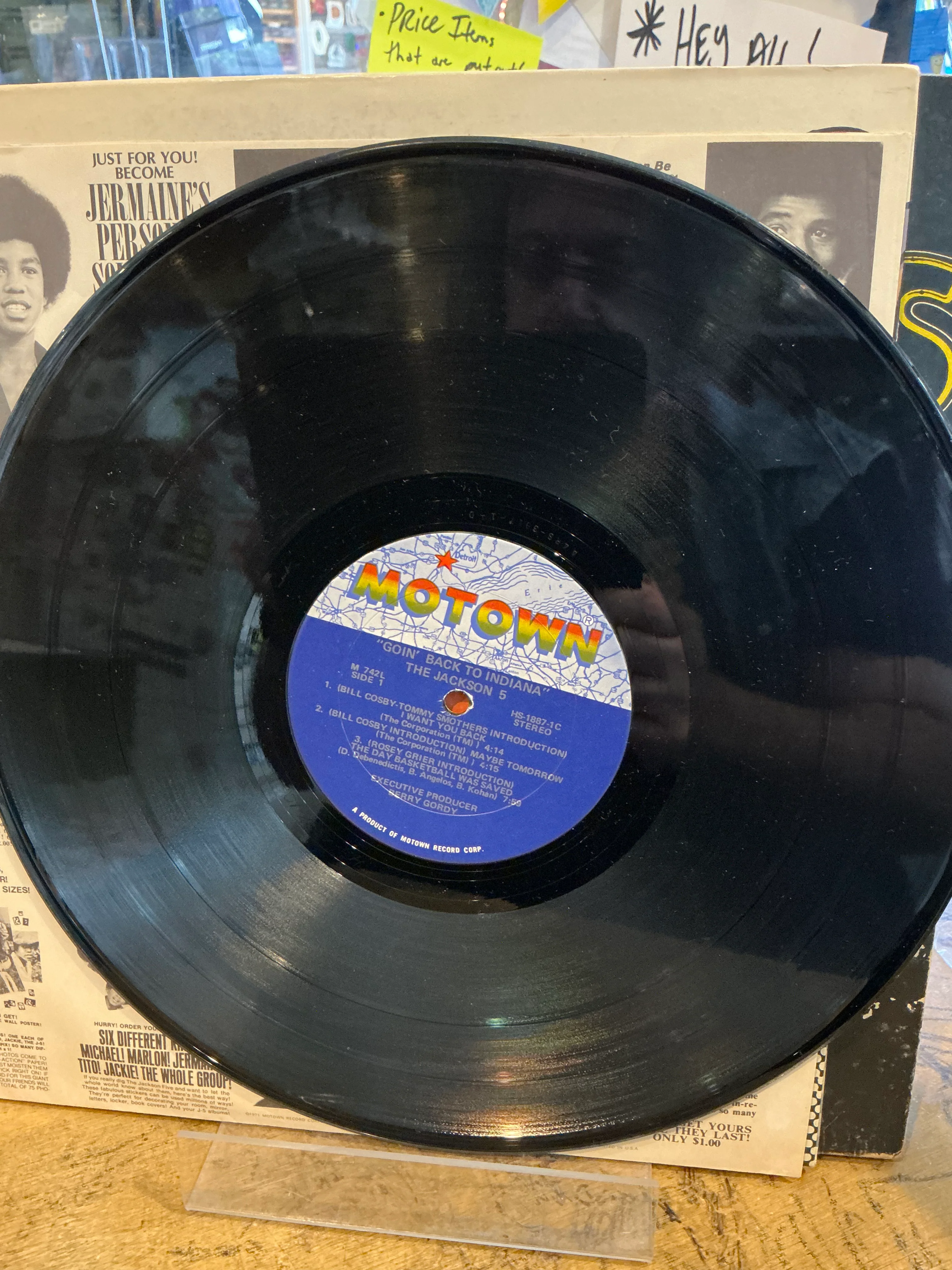 The Jackson 5 : Goin' Back To Indiana TV Soundtrack LP - Image 3