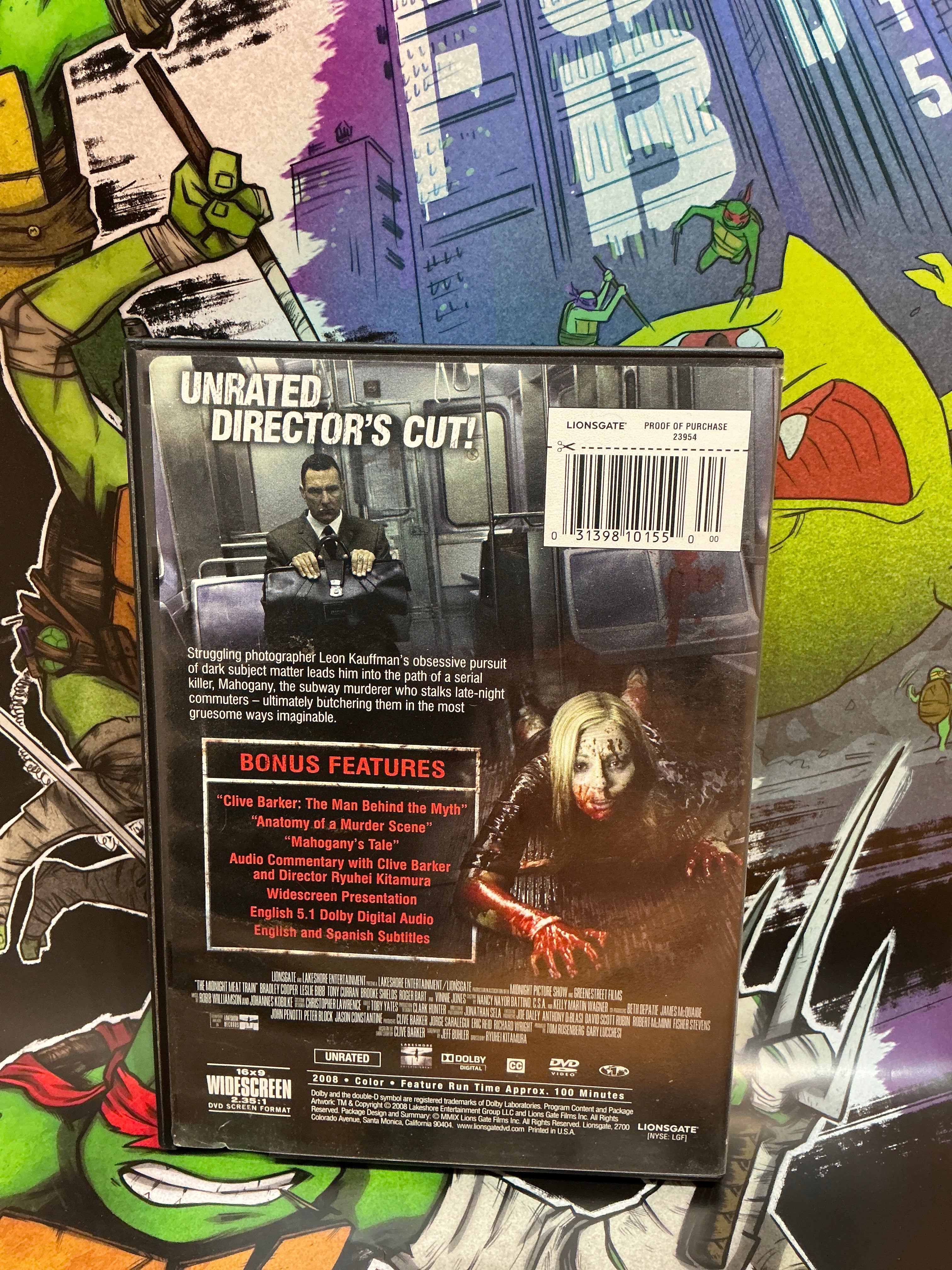 The Midnight Meat Train DVD (Used) - Image 2