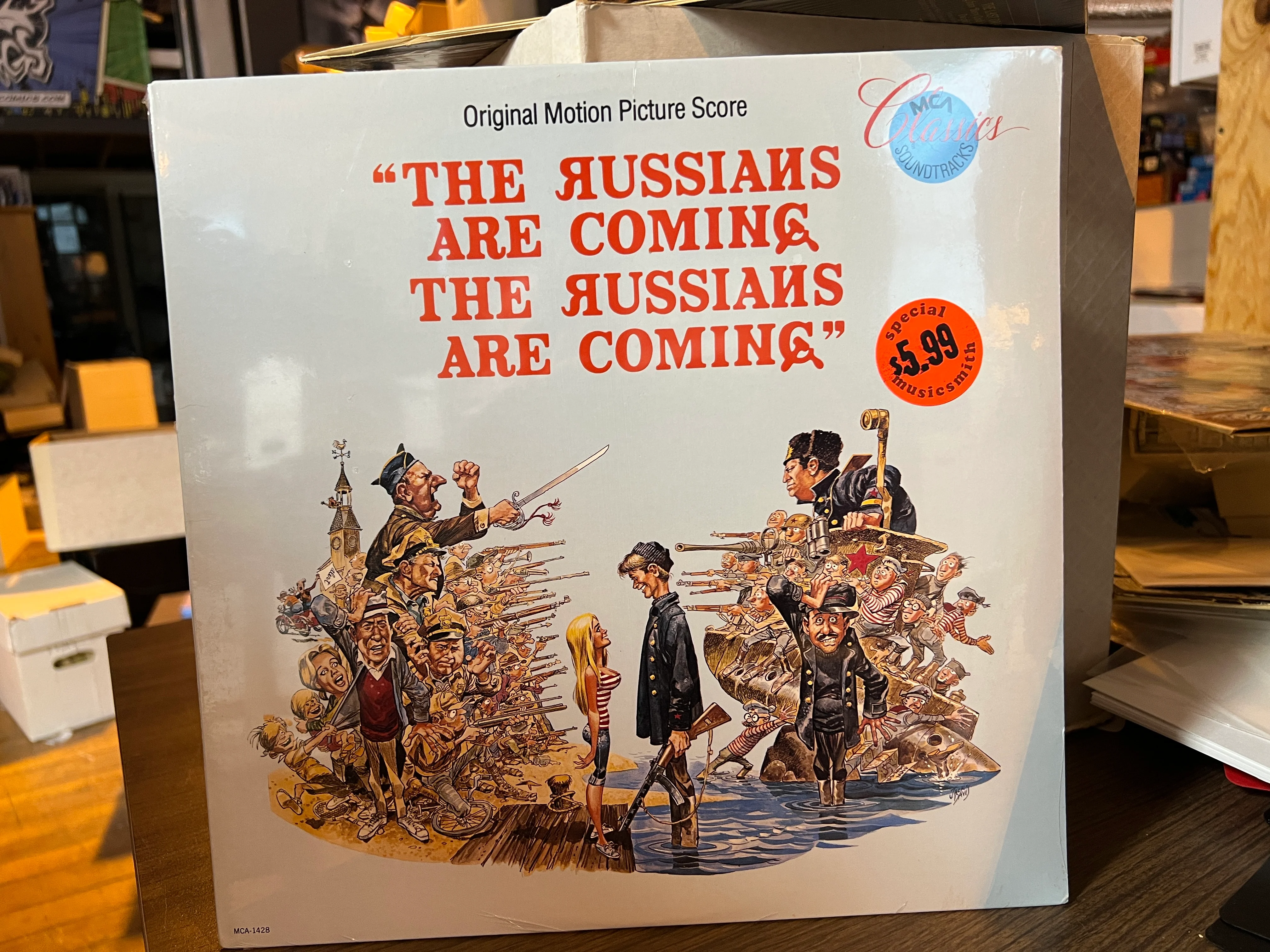 "The Russians are Coming" Original Soundtrack OST LP : Sealed