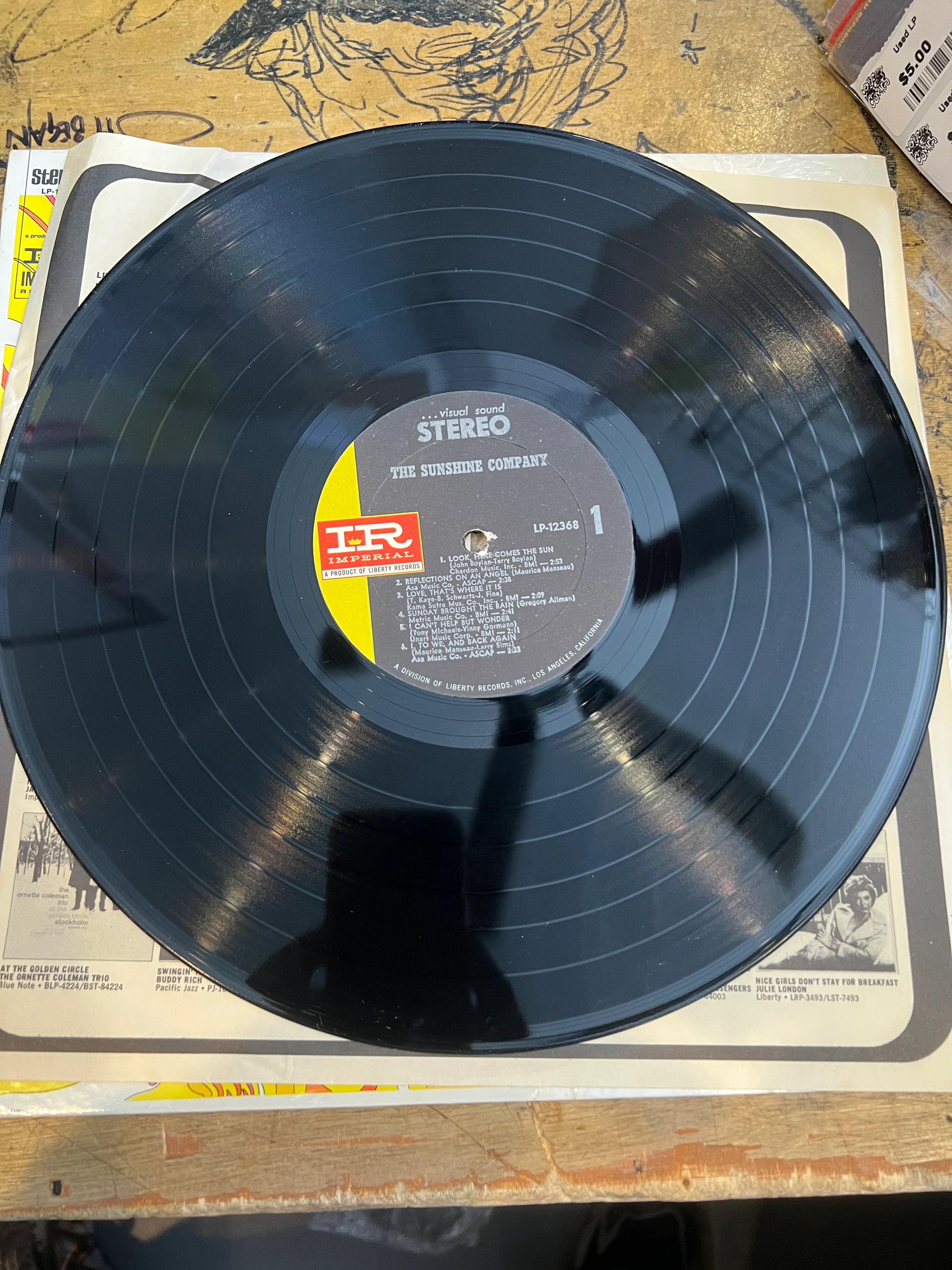 The Sunshine Company 1968 NM/NM LP-12368 - Image 3