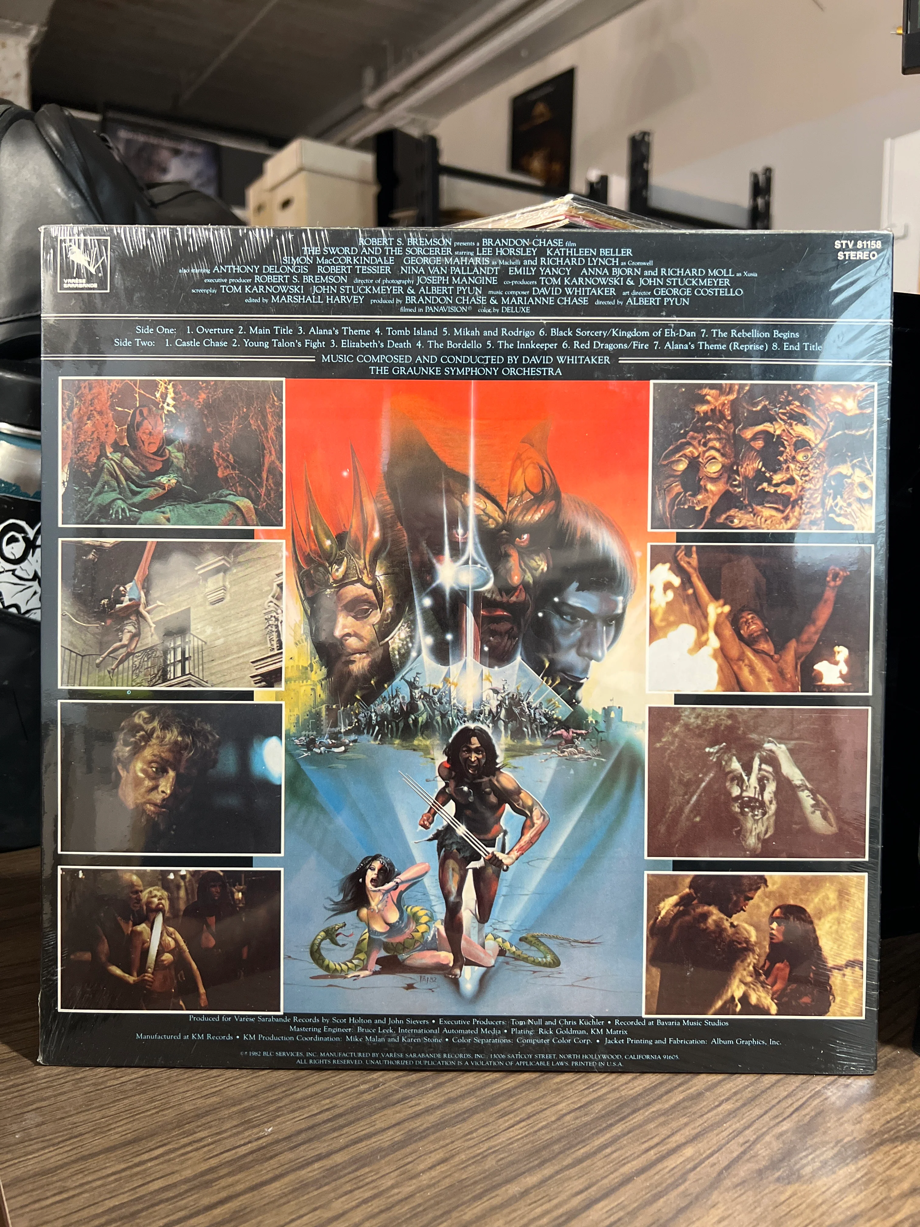 The Sword and the Sorcerer  : Soundtrack OST LP SEALED STV 81158 - Image 2
