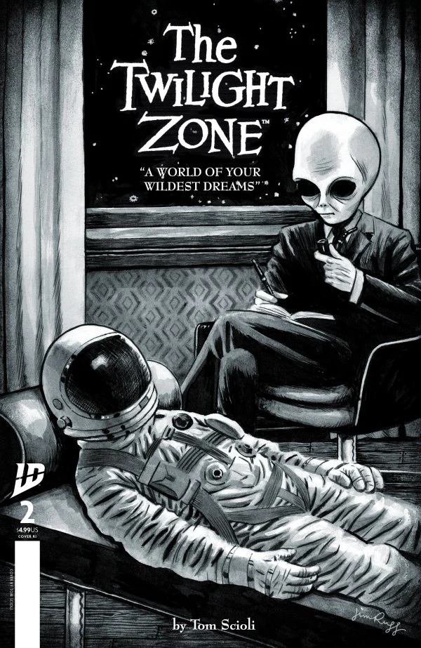 The Twilight Zone #2 Variant RI (15) (Jim Rugg)