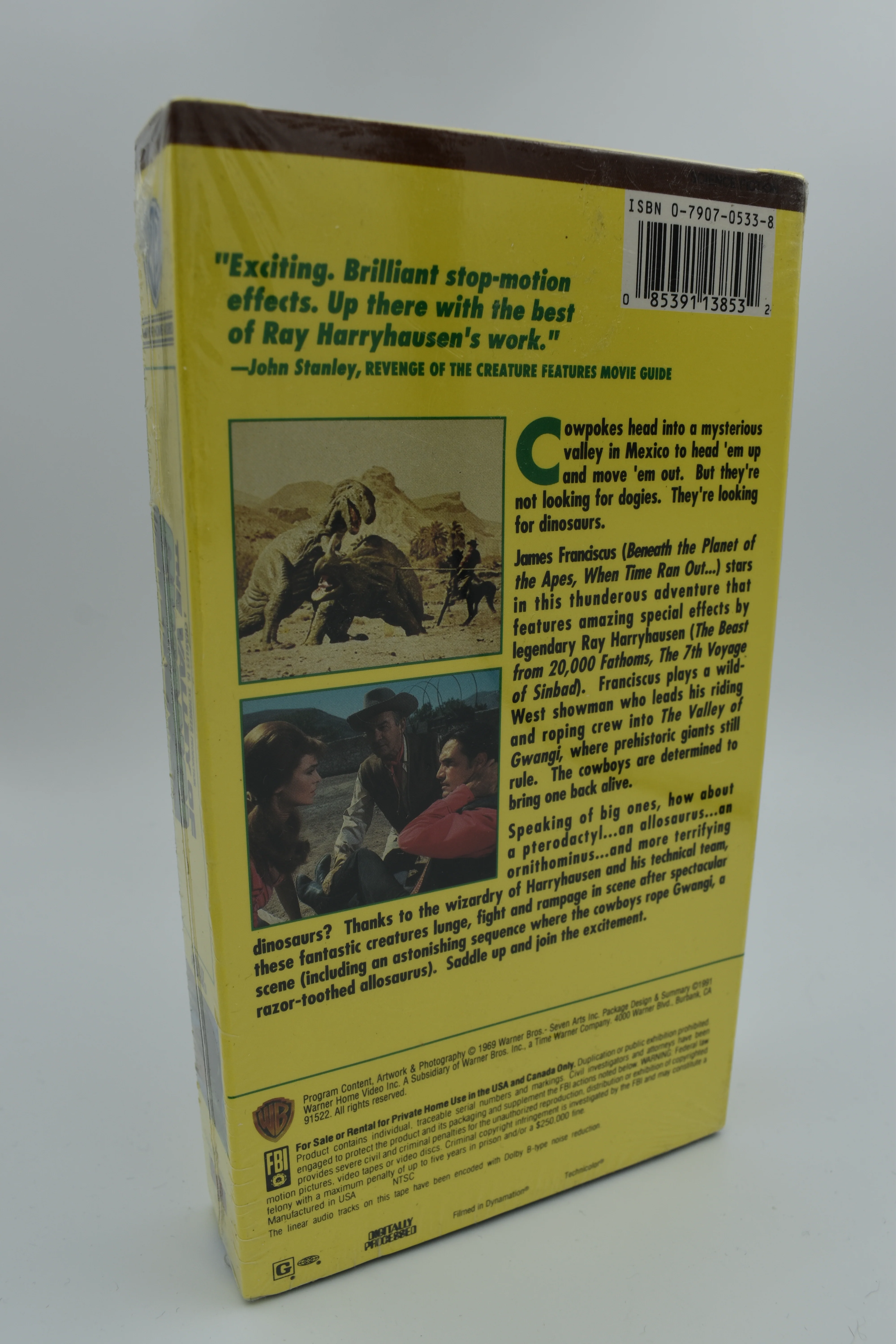 The Valley Of Gwangi - Sealed VHS Tape (No Watermark) - Image 2