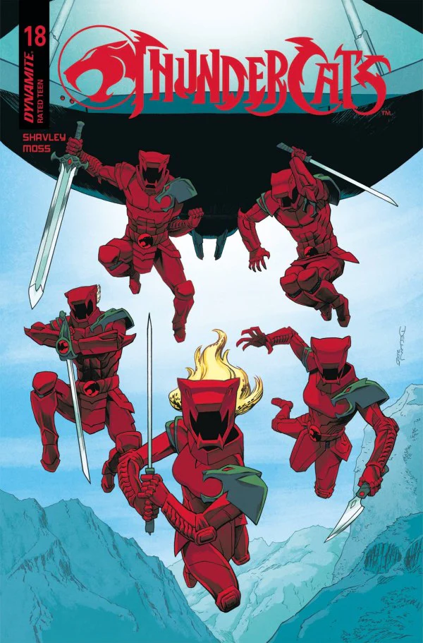 THUNDERCATS #18 CVR B DECLAN SHALVEY VAR