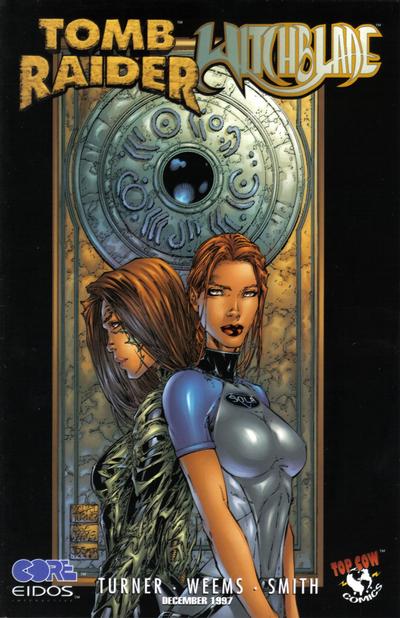 Tomb Raider / Witchblade #1 Cover B Michael Turner Variant
