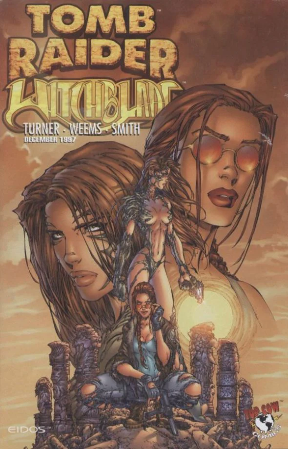 Tomb Raider / Witchblade #1 Cover C Michael Turner Variant