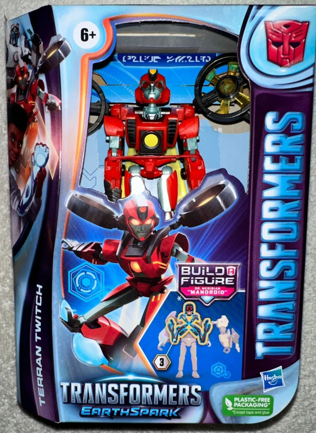 Transformers Earthspark Deluxe Terran Twitch MIB