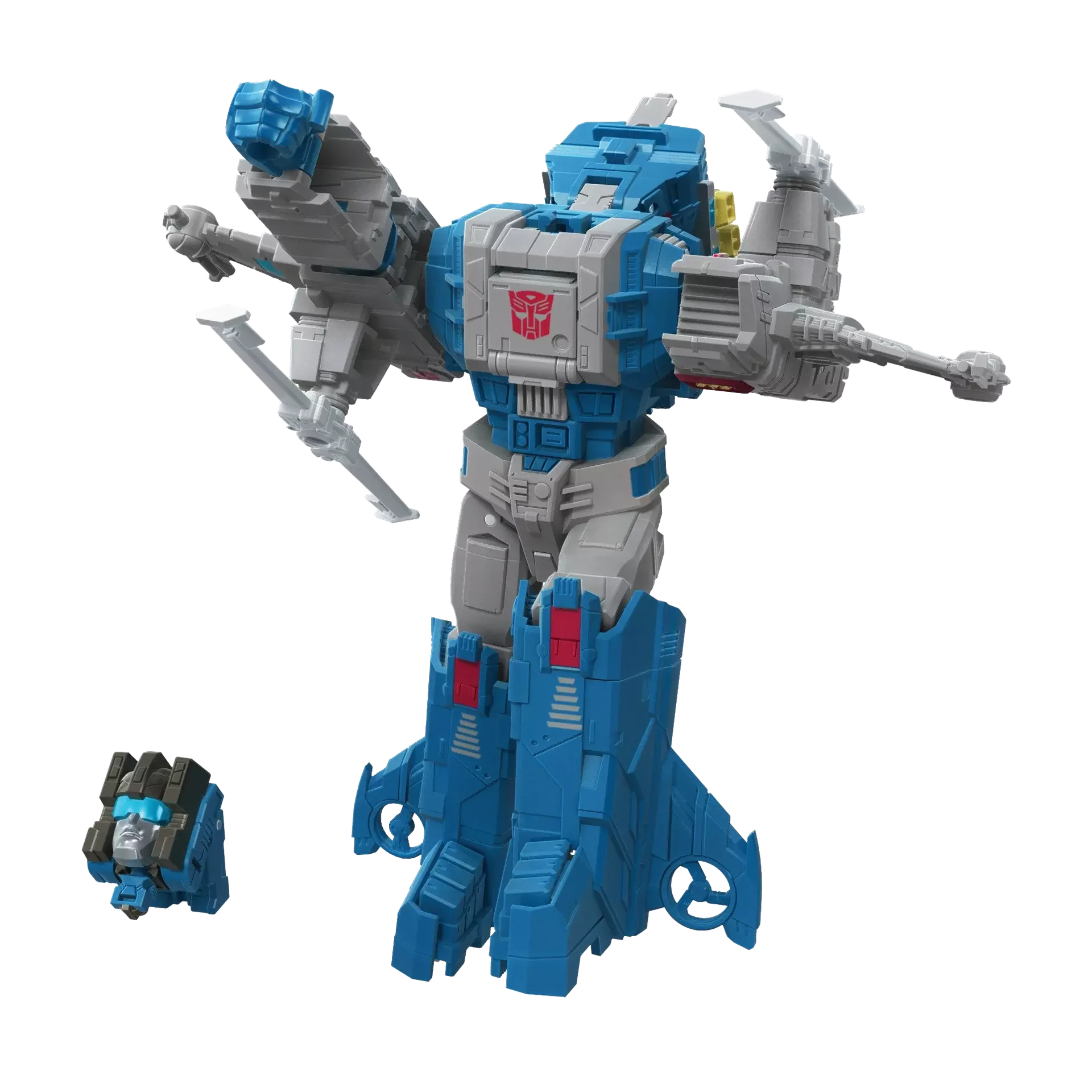 Transformers Generations Retro Headmasters Deluxe - HIGHBROW Action Figure
